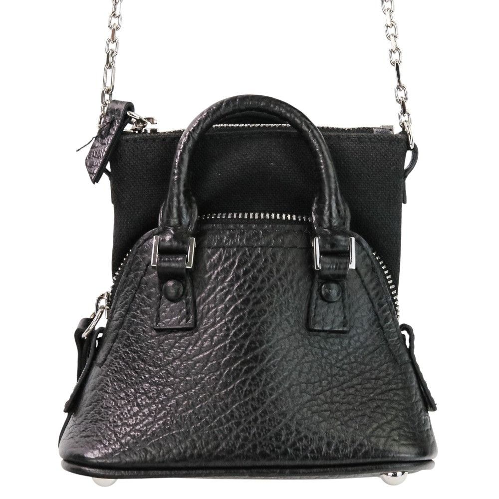 Other Other Maison Margiela 5AC Mini Chain Shoulder Bag Leather Crossbody Bag SB3WG0025 DUTY FREE for USA Size ONE SIZE - 3 Thumbnail