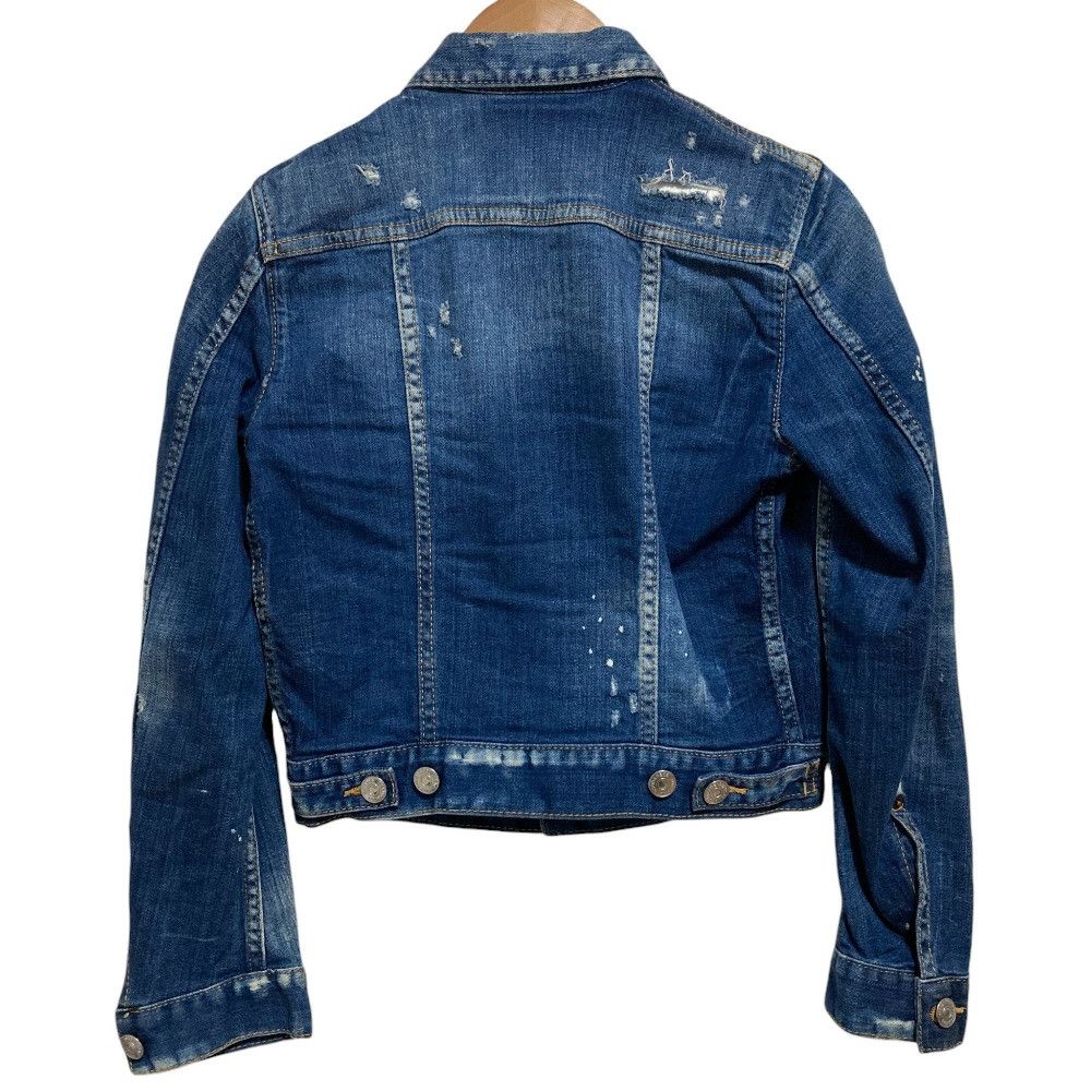 Other Other Dsquared2 Denim Jacket Textile Outerwear DUTY FREE for USA Size ONE SIZE - 4 Thumbnail