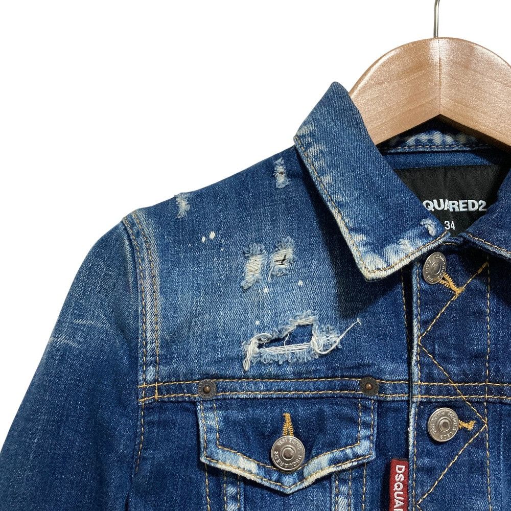 Other Other Dsquared2 Denim Jacket Textile Outerwear DUTY FREE for USA Size ONE SIZE - 2 Thumbnail