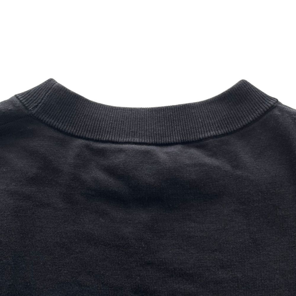 Other Other HYKE CREW NECK CROPPED SWEATER WITH SHEER SLEEVES Knit Top Textile Tops 241-11342 DUTY FREE for USA Size ONE SIZE - 9 Thumbnail