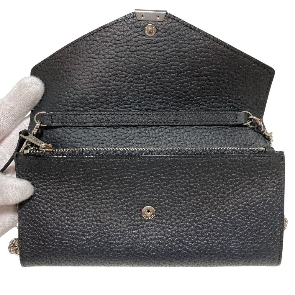 Other Other All Saints Captain Chain Leather Wallet Leather Long Wallet DUTY FREE for USA Size ONE SIZE - 10 Thumbnail