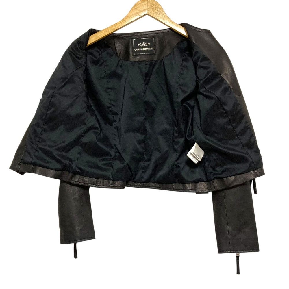 Other Other GRACE CONTINENTAL Leather Short Jacket Leather Outerwear DUTY FREE for USA Size ONE SIZE - 3 Thumbnail