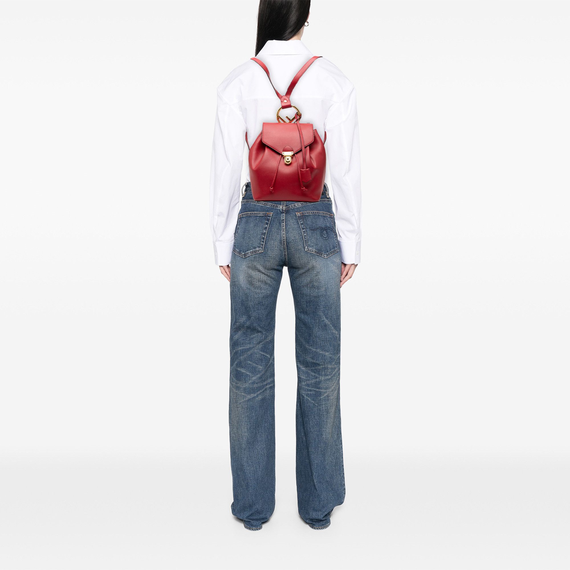 Fendi Fendi Leather F is Fendi Backpack Size ONE SIZE - 7 Thumbnail