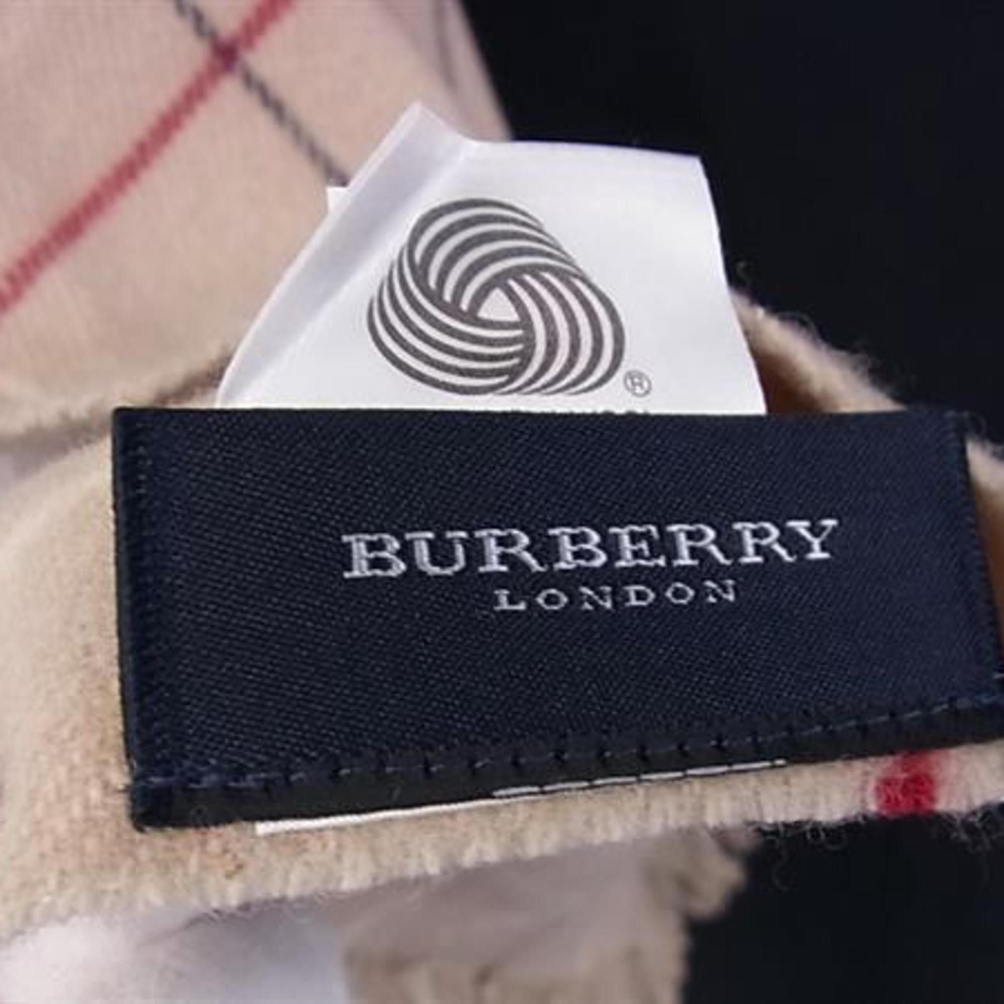Burberry BURBERRY Beige Wool Blanket for Men and Women Size ONE SIZE - 4 Thumbnail