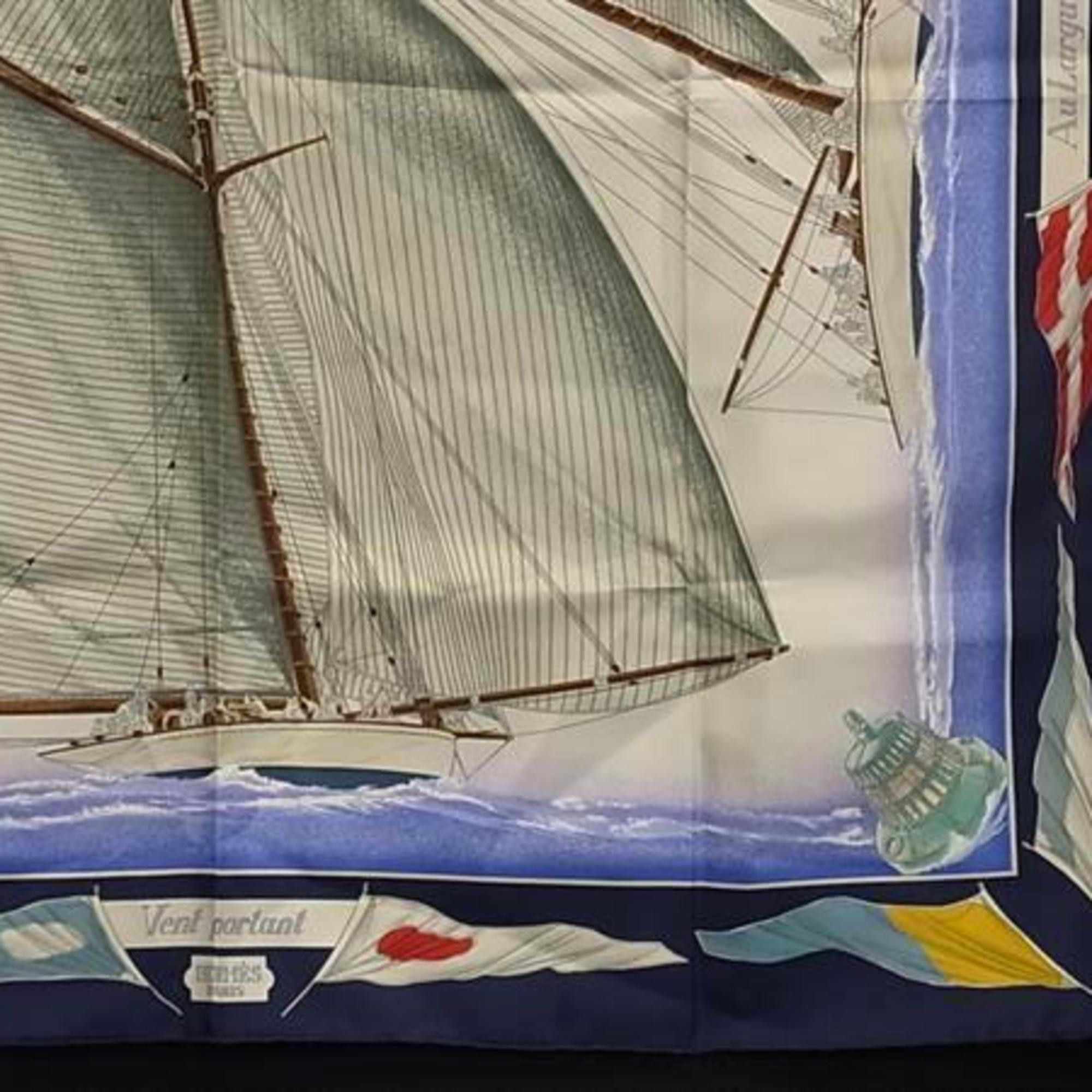 Hermes HERMES Carré 90 Scarf, Multicolor Silk, Women's, Laisser Porter Size ONE SIZE - 4 Thumbnail
