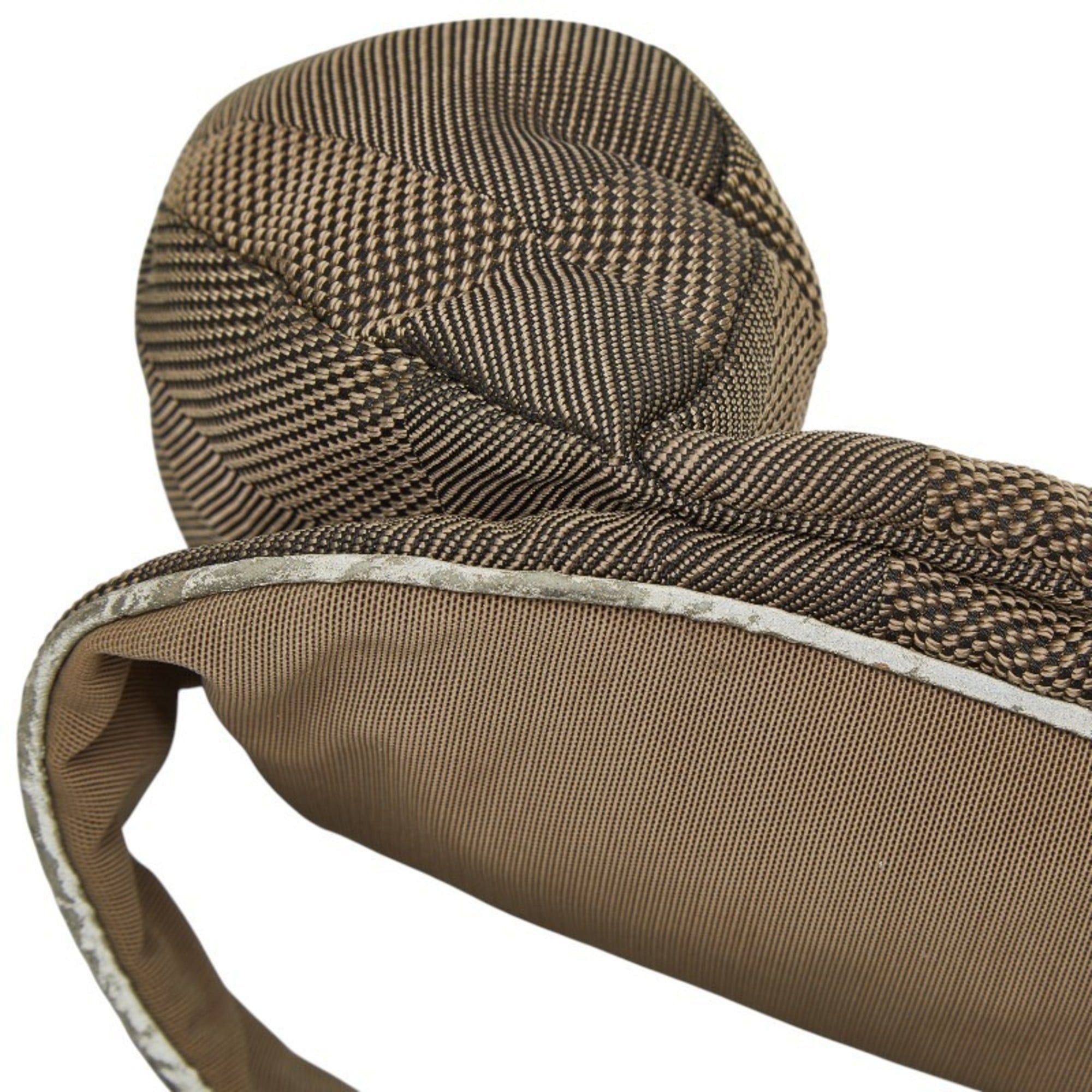 Louis Vuitton Louis Vuitton Damier Geant Santur Jogging Body Bag/Waist Bag in Brown and Beige Canvas Leather for Women Size ONE SIZE - 5 Thumbnail
