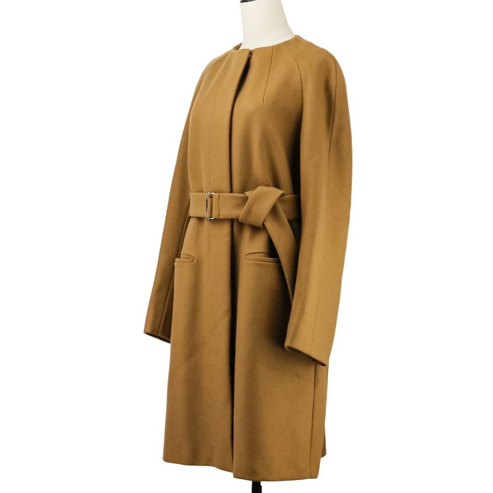 Other Other Dries Van Noten Wool Collarless Coat Textile Outerwear DUTY FREE for USA Size ONE SIZE - 2 Thumbnail