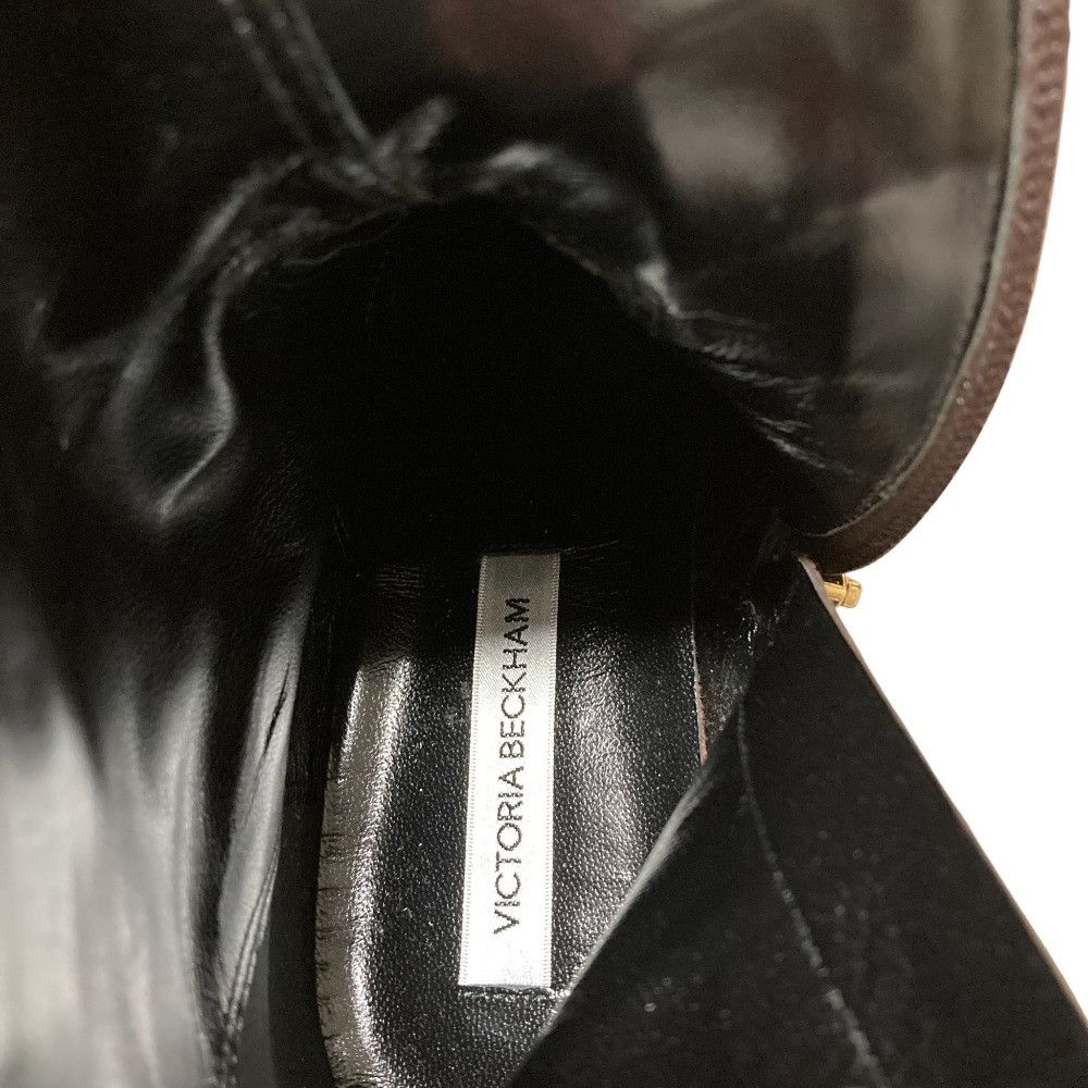 Other Other Victoria Beckham Crocodile Embossed Leather Short Boots Leather Shoes DUTY FREE for USA Size ONE SIZE - 13 Thumbnail