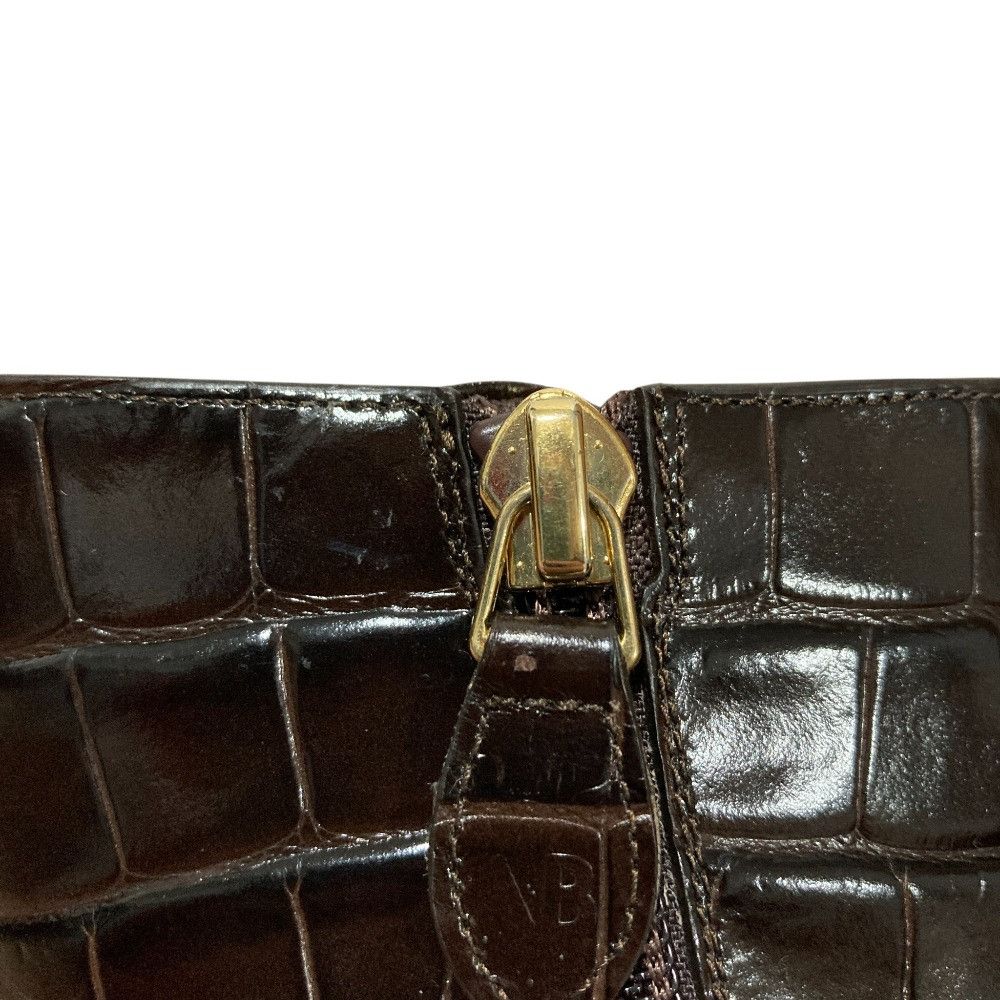 Other Other Victoria Beckham Crocodile Embossed Leather Short Boots Leather Shoes DUTY FREE for USA Size ONE SIZE - 10 Thumbnail