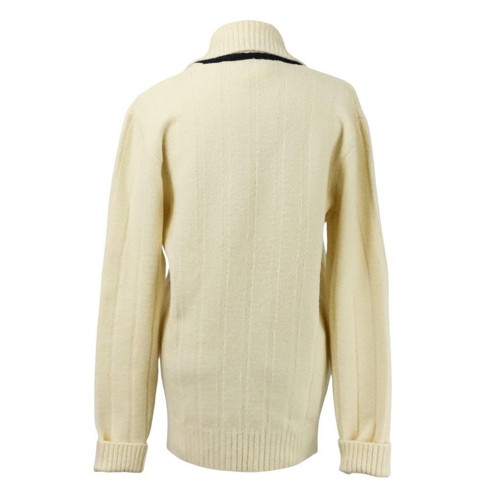 Hermes Hermes Hermès Wool Knit Sweater Textile Tops DUTY FREE for USA Size ONE SIZE - 4 Thumbnail