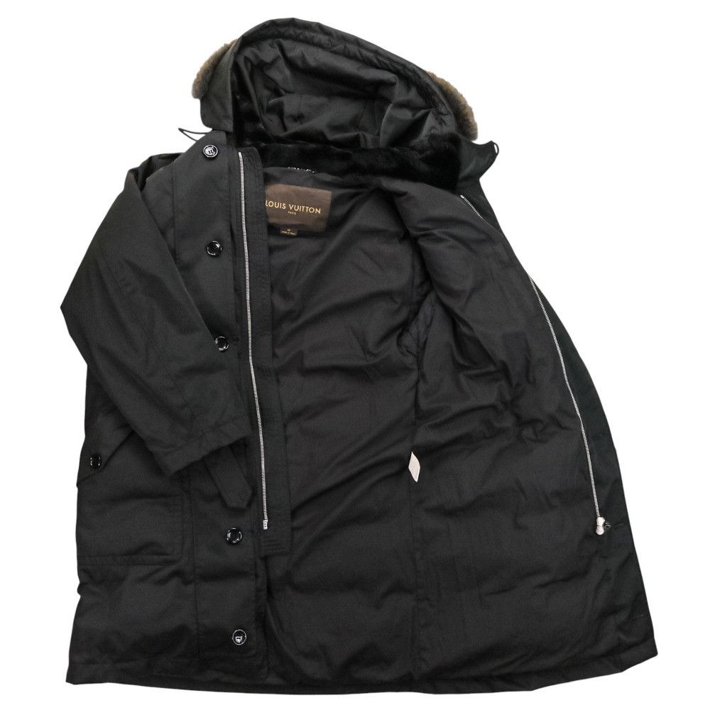 Louis Vuitton Louis Vuitton Louis Vuitton VERITABLE PLUME D'OLE Sable Beaver Down Coat Fur Outerwear DUTY FREE for USA Size ONE SIZE - 7 Thumbnail