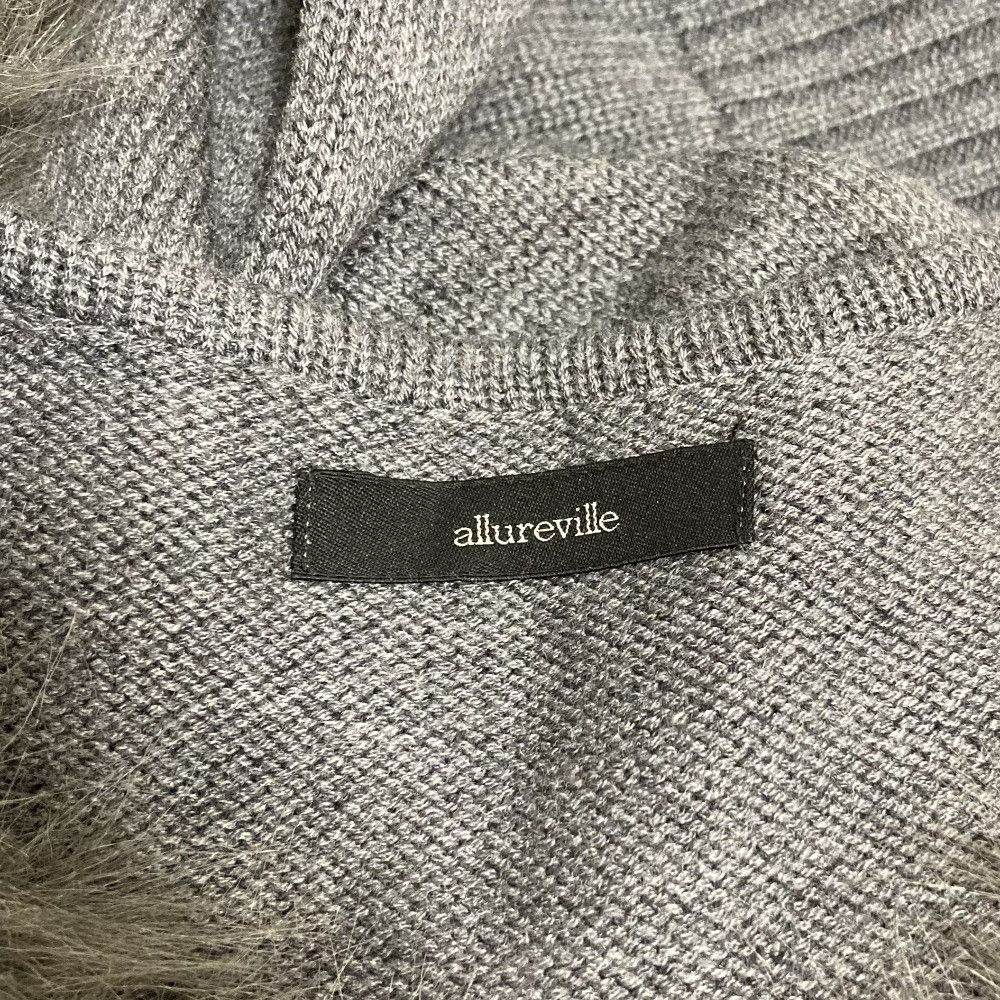 Other Other allureville Jacquard Fake Fur Knit Vest Fur Tops 202420-16-180 DUTY FREE for USA Size ONE SIZE - 6 Thumbnail