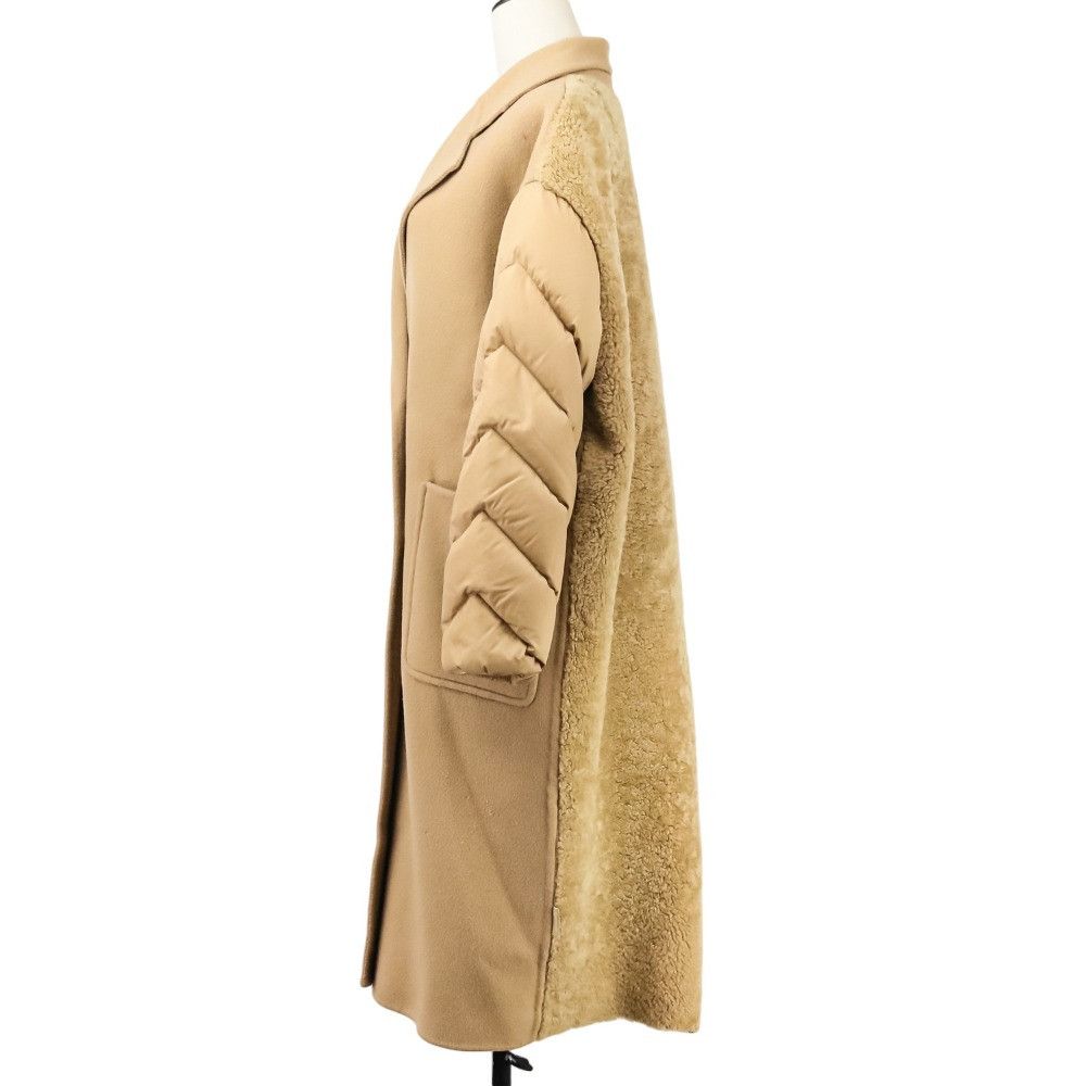 Moncler Moncler Moncler NIVEROLLE Sheepskin Wool Coat Leather Outerwear DUTY FREE for USA Size ONE SIZE - 3 Thumbnail