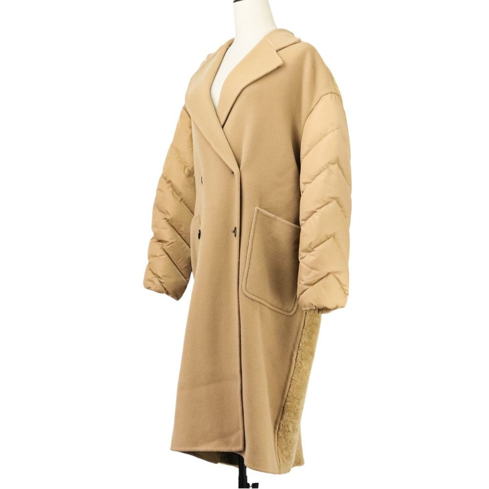 Moncler Moncler Moncler NIVEROLLE Sheepskin Wool Coat Leather Outerwear DUTY FREE for USA Size ONE SIZE - 2 Thumbnail