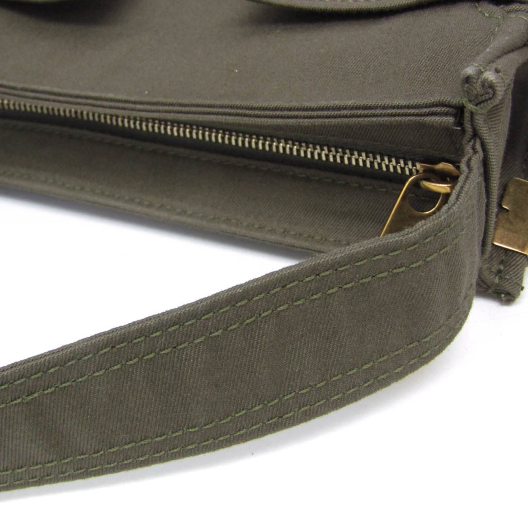 Burberry Burberry Mini Trench Tote 8092089 Men,Women Cotton Canvas Shoulder Bag Khaki Size ONE SIZE - 11 Thumbnail