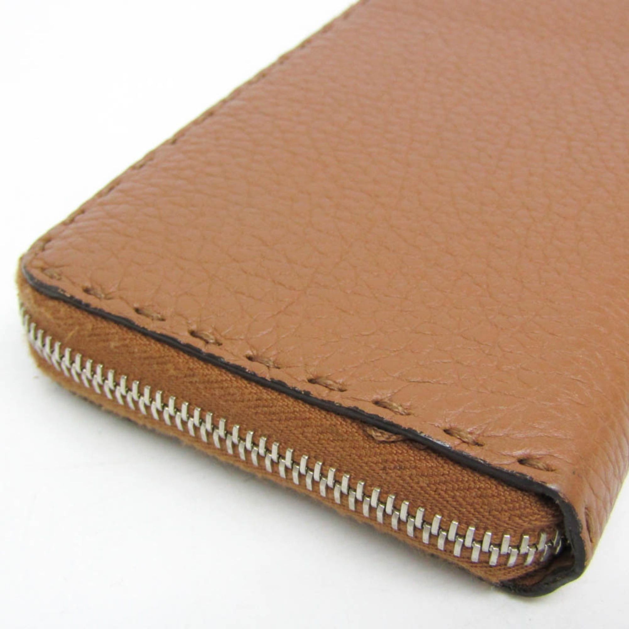 Fendi Fendi Selleria Zip Around Wallet 8M0299 Women's Leather Long Wallet (bi-fold) Light Brown Size ONE SIZE - 6 Thumbnail