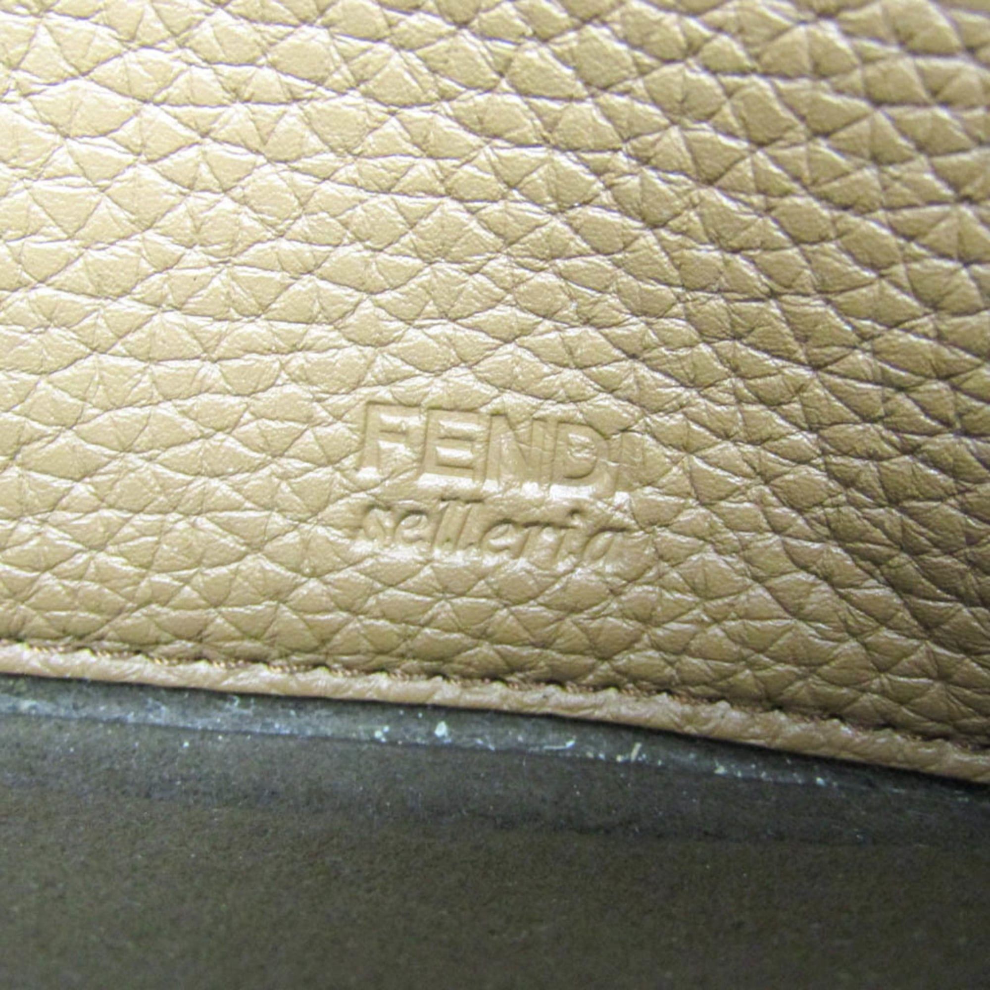 Fendi Fendi Selleria Zip Around Wallet 8M0299 Women's Leather Long Wallet (bi-fold) Light Brown Size ONE SIZE - 14 Thumbnail