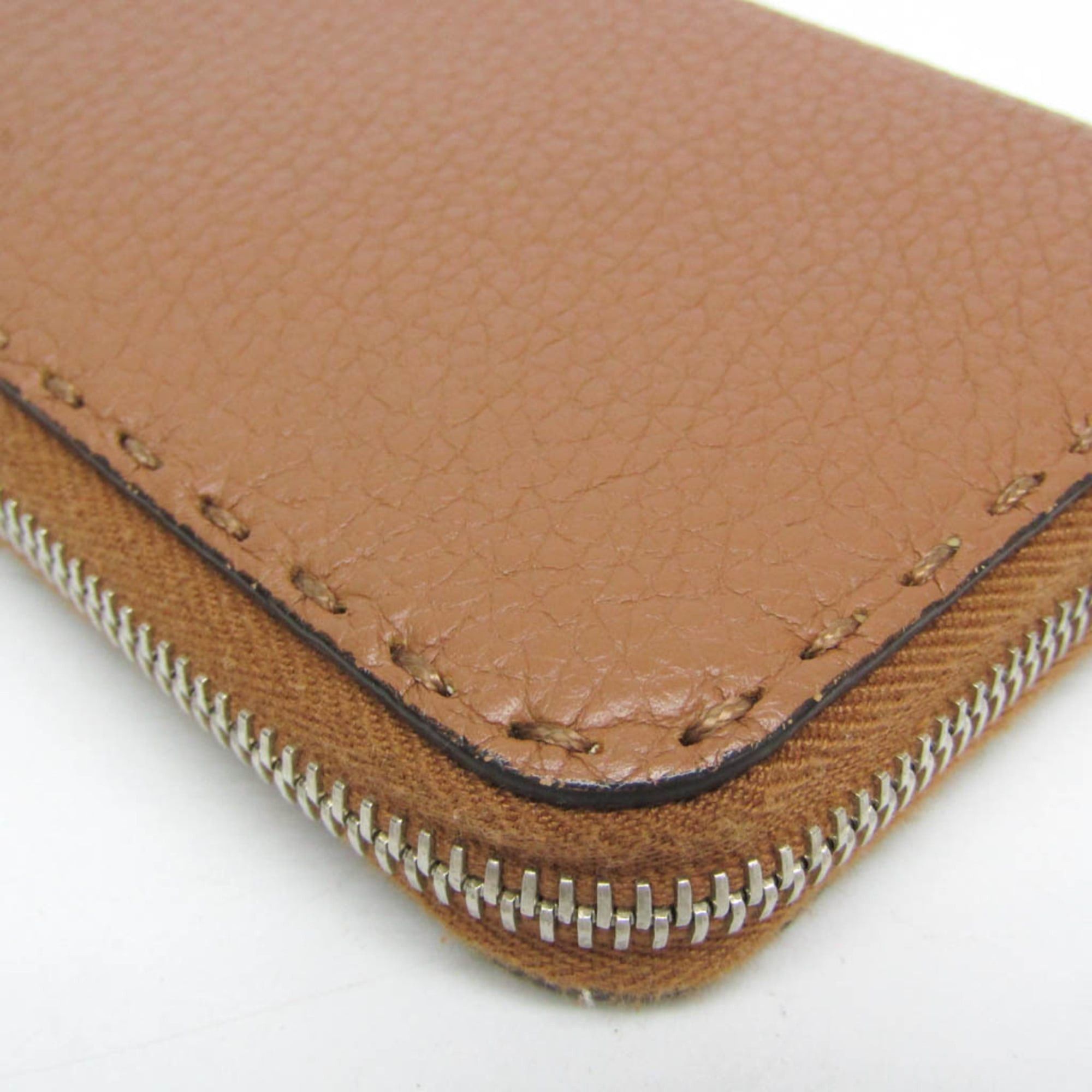 Fendi Fendi Selleria Zip Around Wallet 8M0299 Women's Leather Long Wallet (bi-fold) Light Brown Size ONE SIZE - 7 Thumbnail