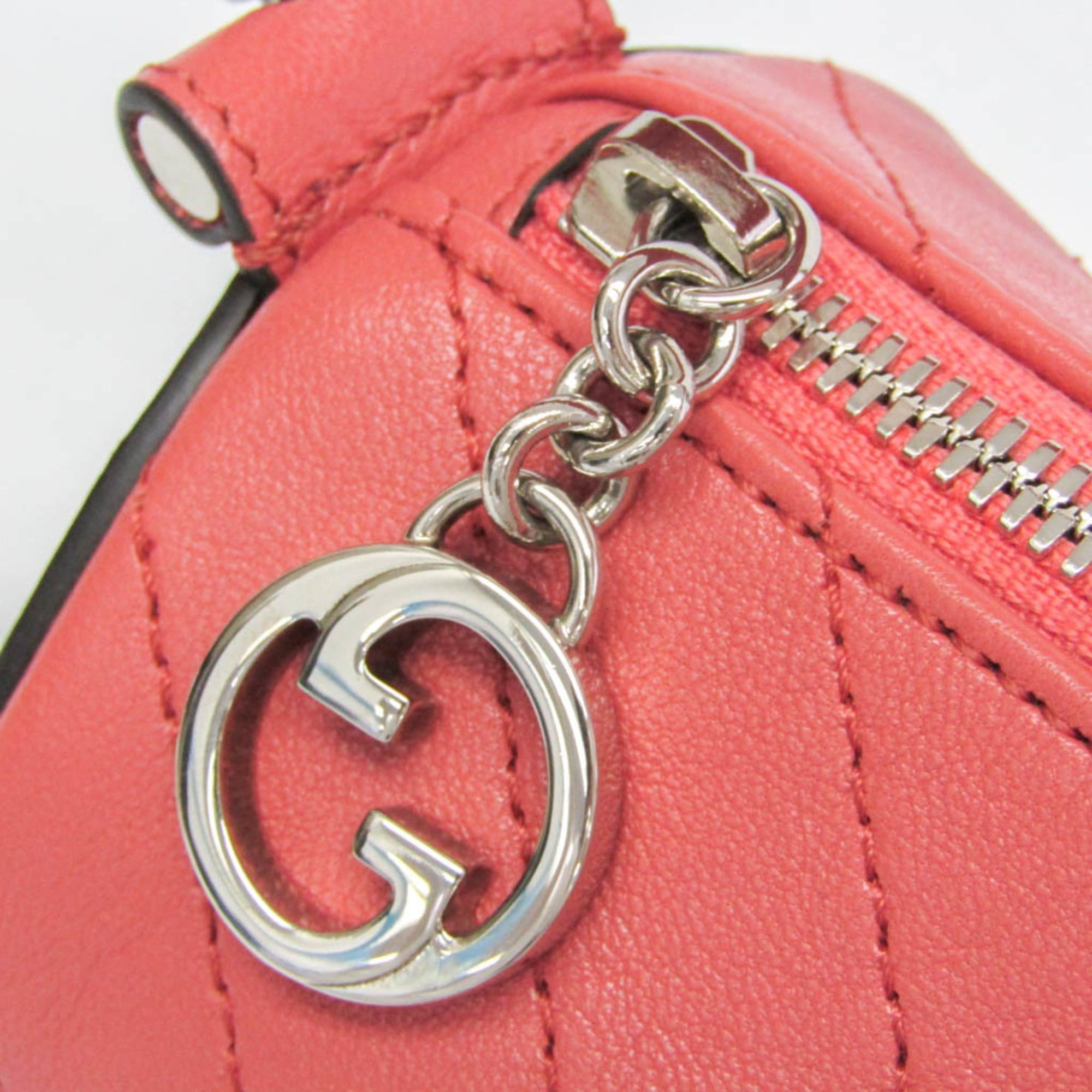 Gucci Gucci Blondie 760170 Women's Leather Handbag,Shoulder Bag Pink Size ONE SIZE - 9 Thumbnail