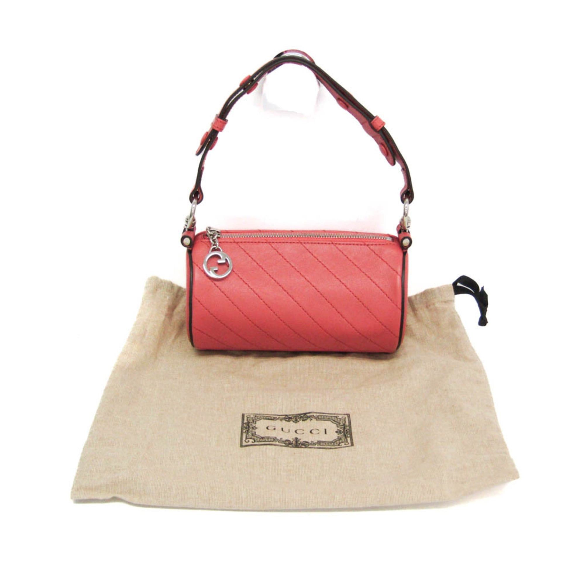 Gucci Gucci Blondie 760170 Women's Leather Handbag,Shoulder Bag Pink Size ONE SIZE - 2 Thumbnail