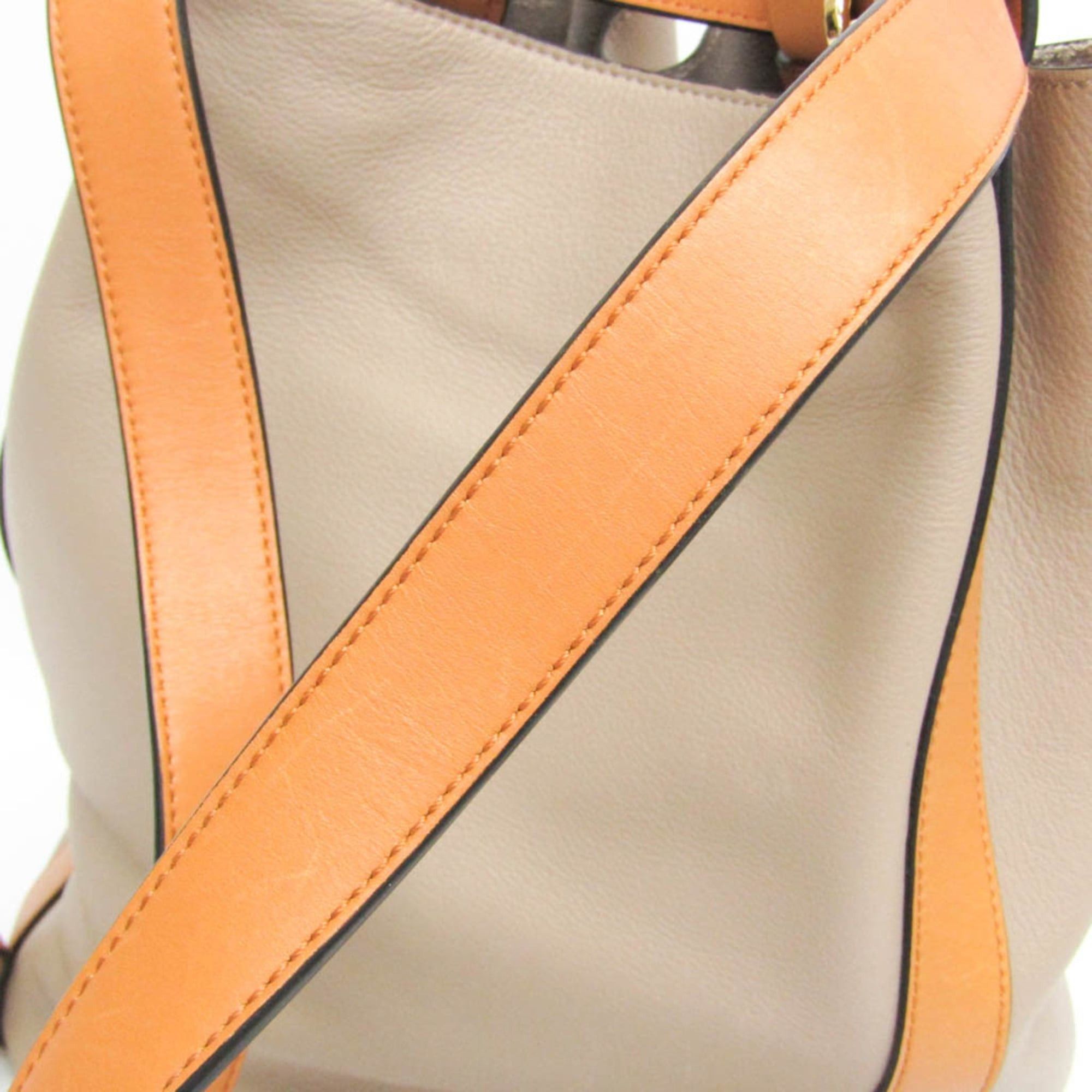 Loewe Loewe Midnight Women's Leather Backpack,Handbag Beige,Yellow Size ONE SIZE - 11 Thumbnail