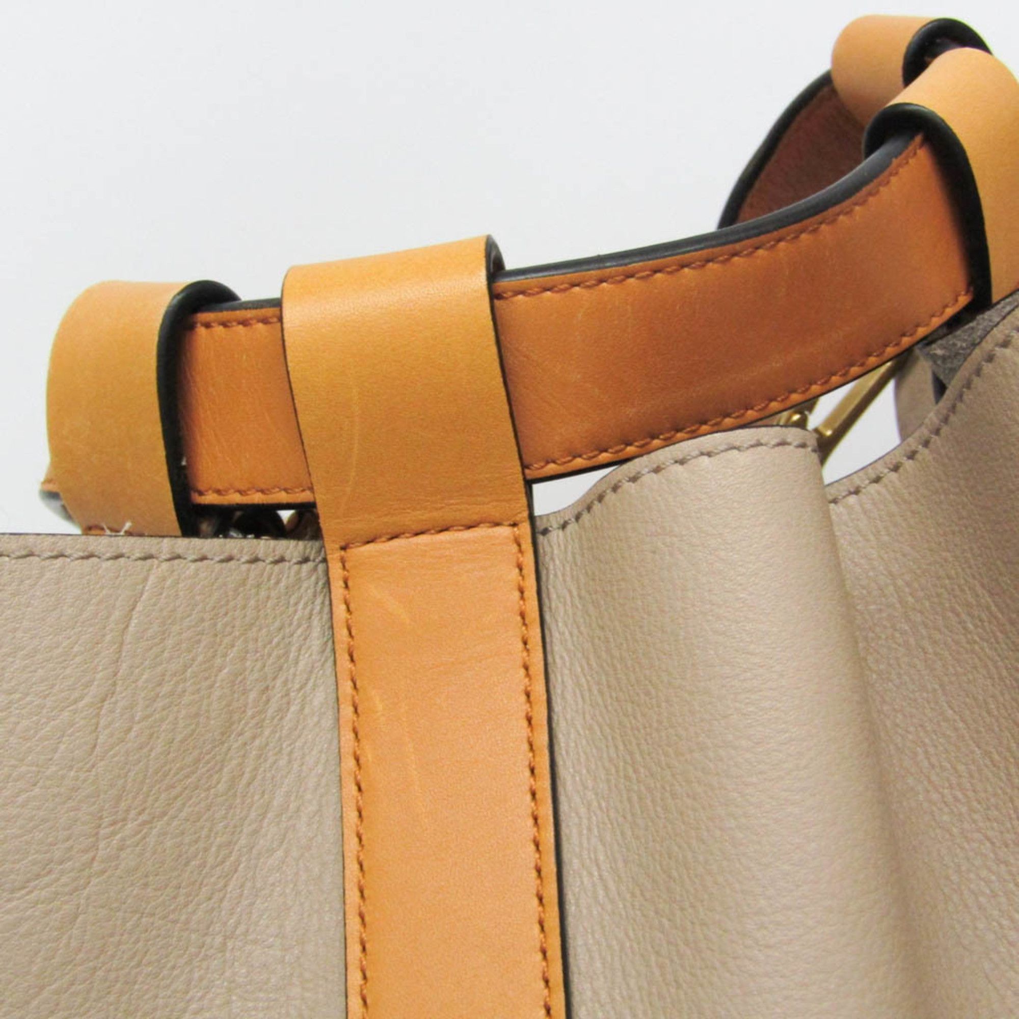 Loewe Loewe Midnight Women's Leather Backpack,Handbag Beige,Yellow Size ONE SIZE - 15 Thumbnail