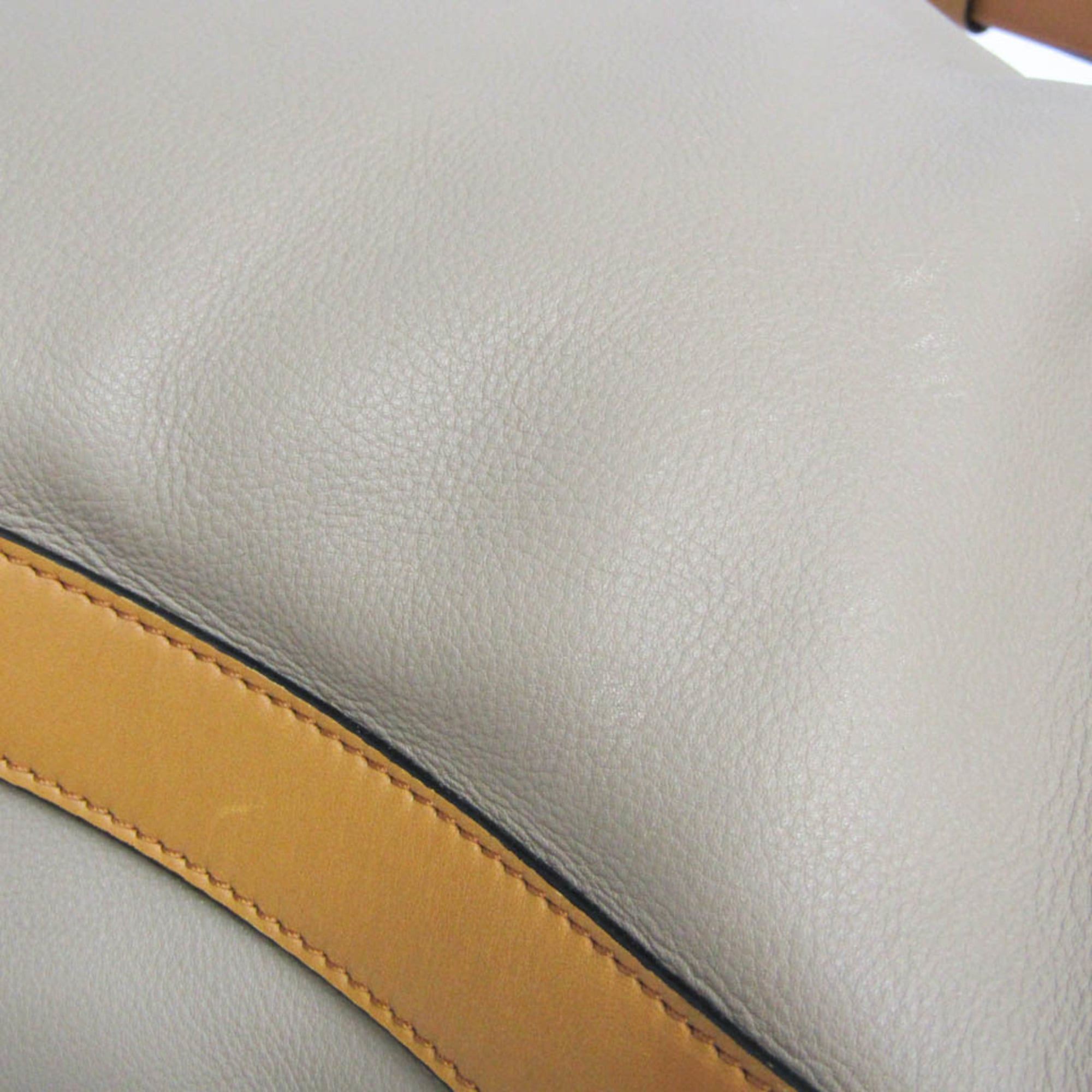 Loewe Loewe Midnight Women's Leather Backpack,Handbag Beige,Yellow Size ONE SIZE - 7 Thumbnail