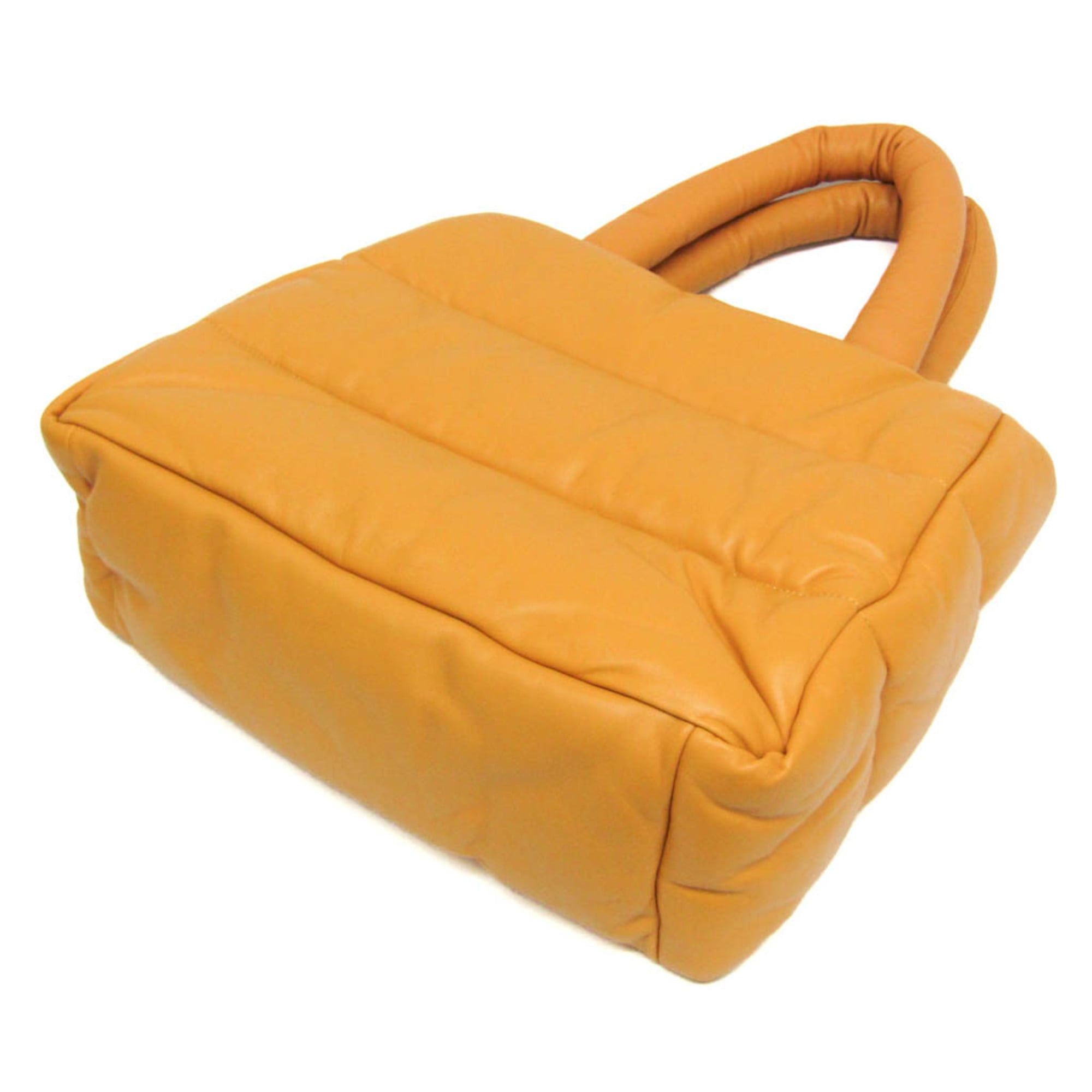 Coach Coach Pillow Tote CE722 Women's Leather Tote Bag Yellow Size ONE SIZE - 3 Thumbnail