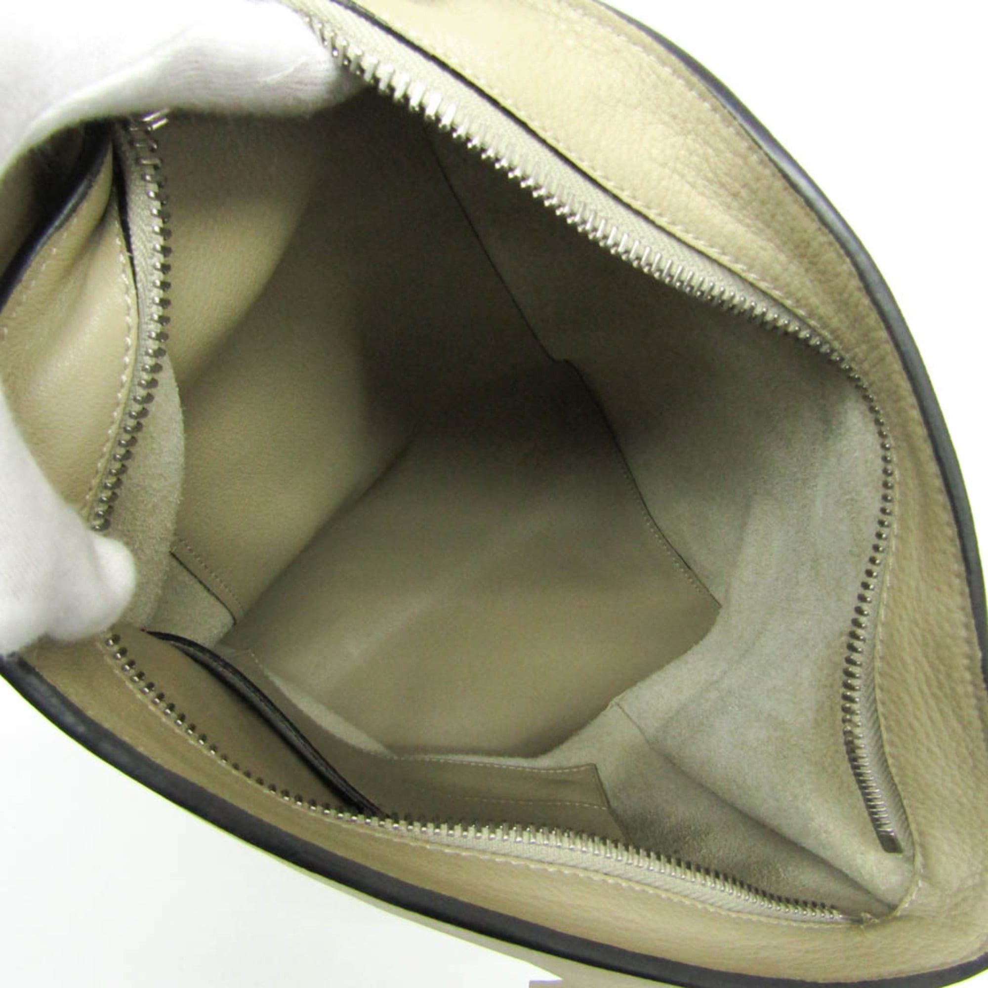 Loewe Loewe Anton Sling Bag Men,Women Leather Shoulder Bag Grayish Size ONE SIZE - 4 Thumbnail