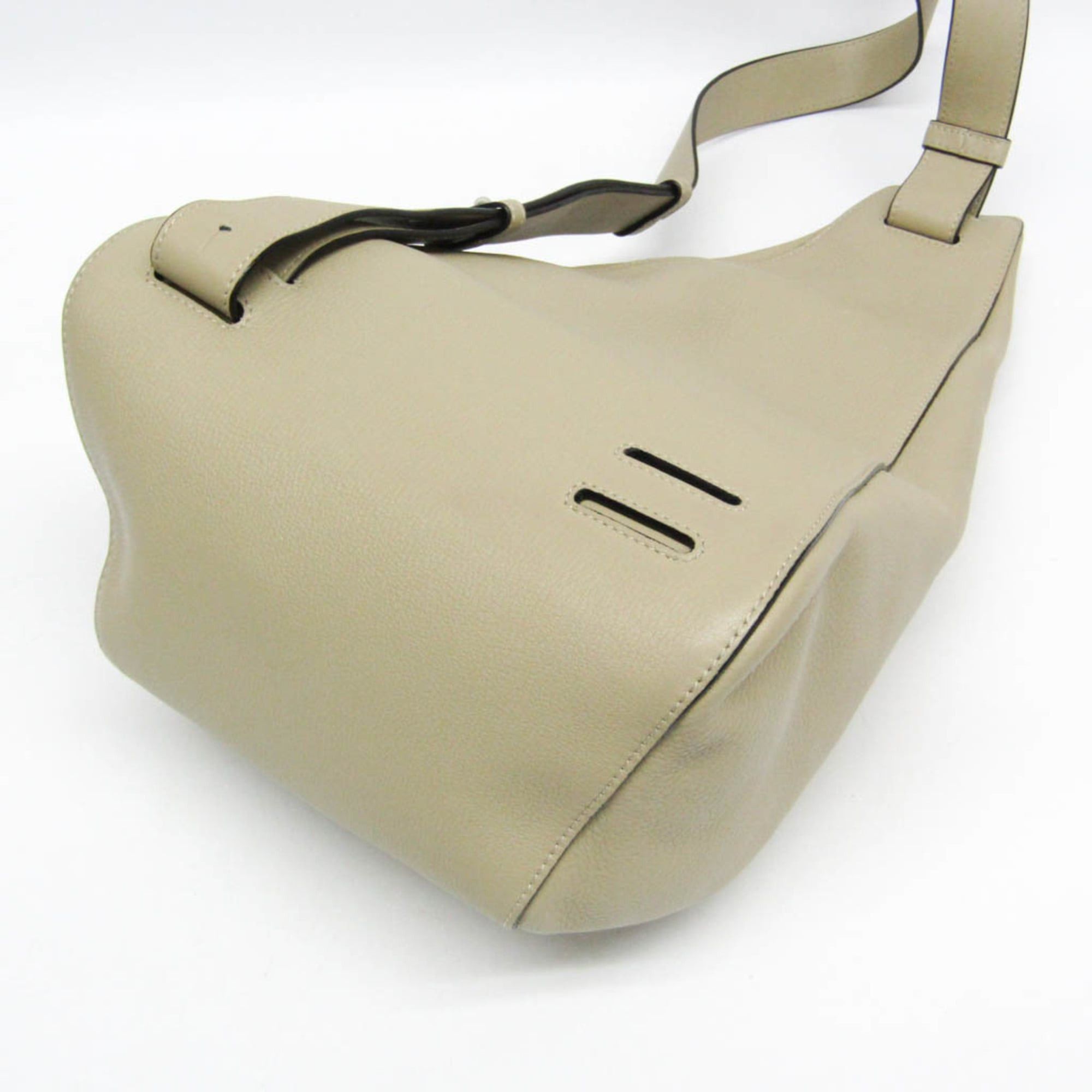 Loewe Loewe Anton Sling Bag Men,Women Leather Shoulder Bag Grayish Size ONE SIZE - 5 Thumbnail