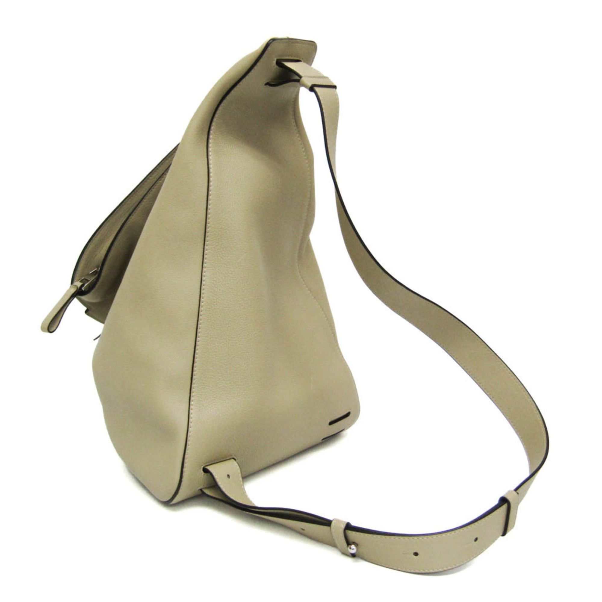Loewe Loewe Anton Sling Bag Men,Women Leather Shoulder Bag Grayish Size ONE SIZE - 3 Thumbnail