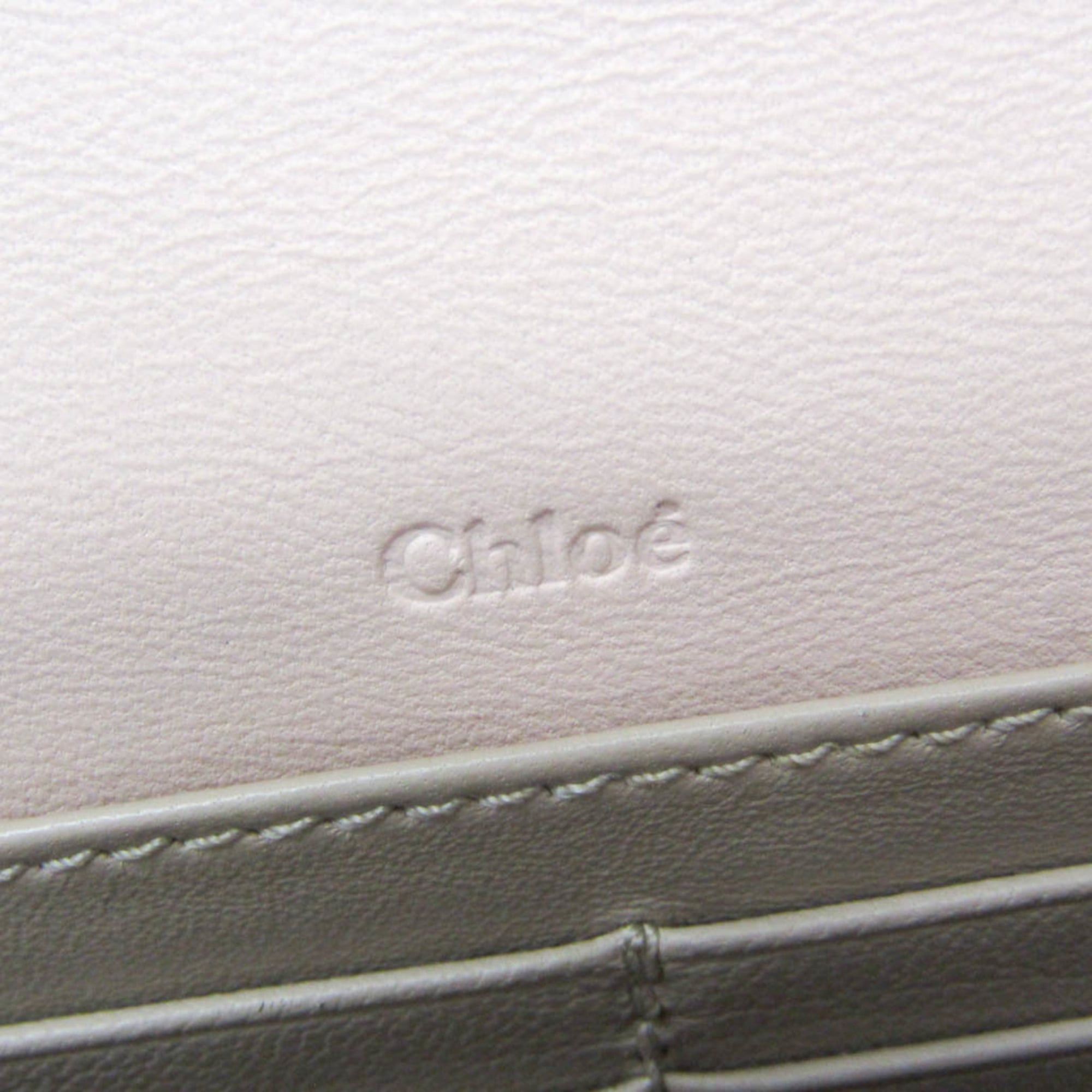 Chloe Chloé Ribbon Chain Shoulder Bag Women's Leather Shoulder Bag Light Beige,Light Pink Size ONE SIZE - 13 Thumbnail