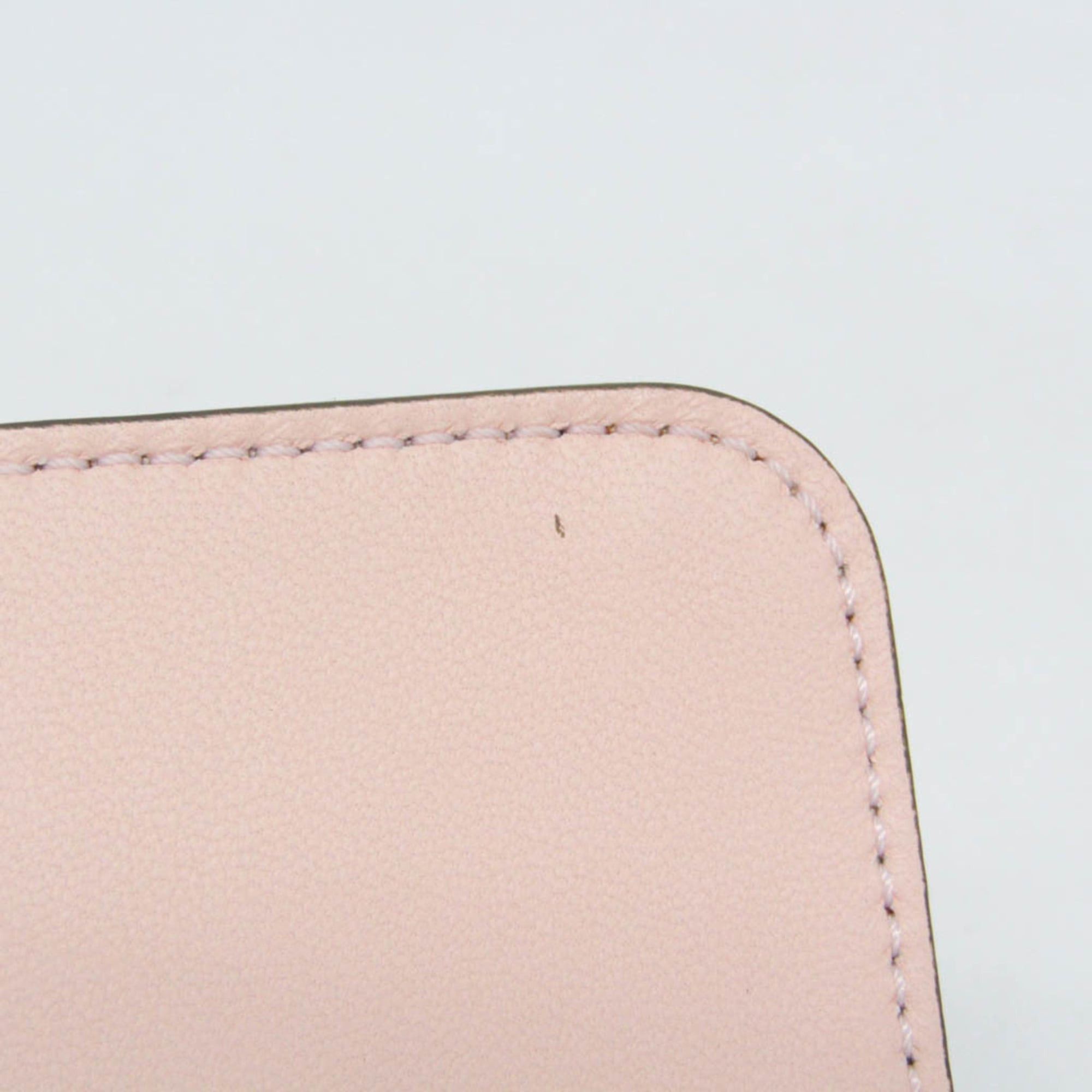 Chloe Chloé Ribbon Chain Shoulder Bag Women's Leather Shoulder Bag Light Beige,Light Pink Size ONE SIZE - 12 Thumbnail