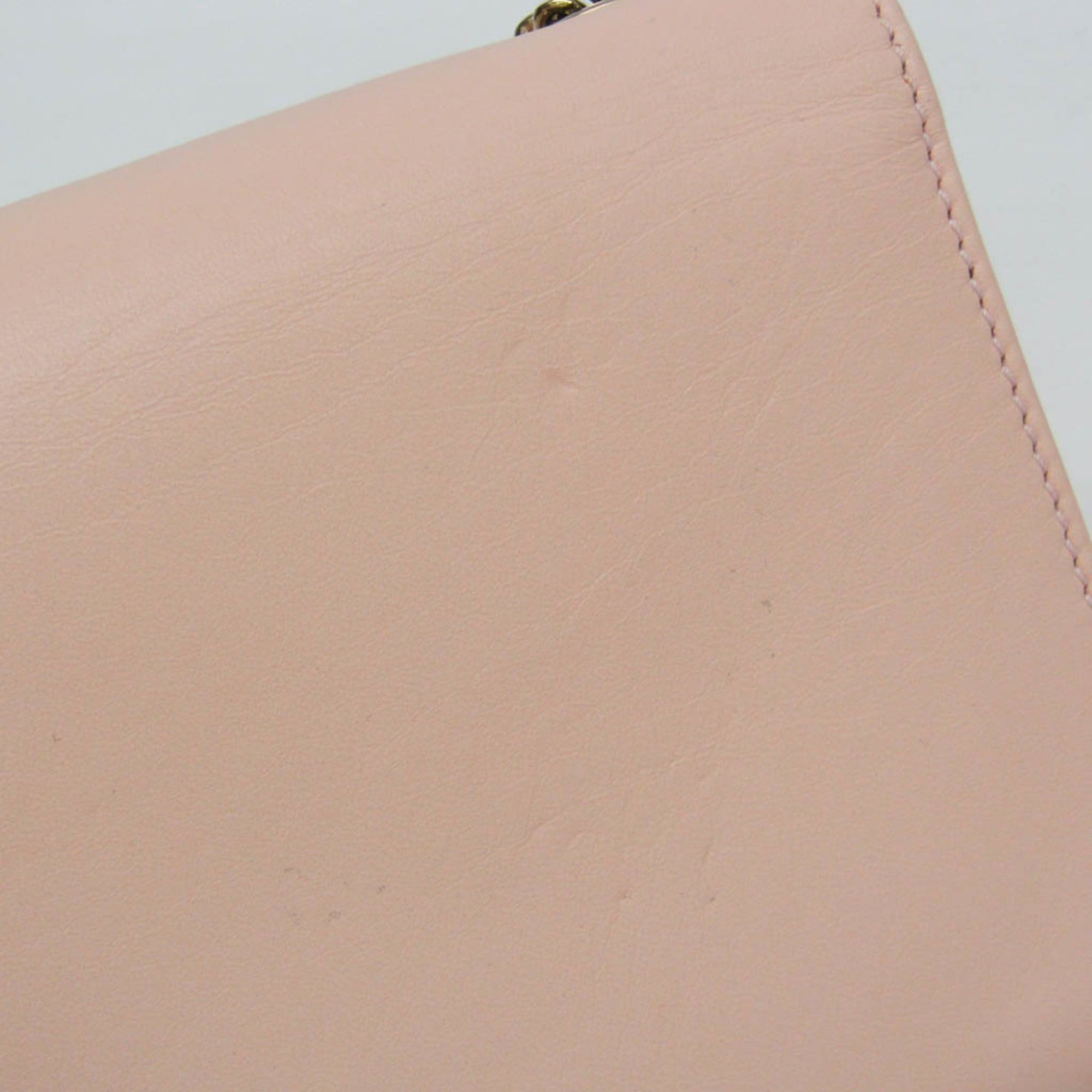 Chloe Chloé Ribbon Chain Shoulder Bag Women's Leather Shoulder Bag Light Beige,Light Pink Size ONE SIZE - 11 Thumbnail