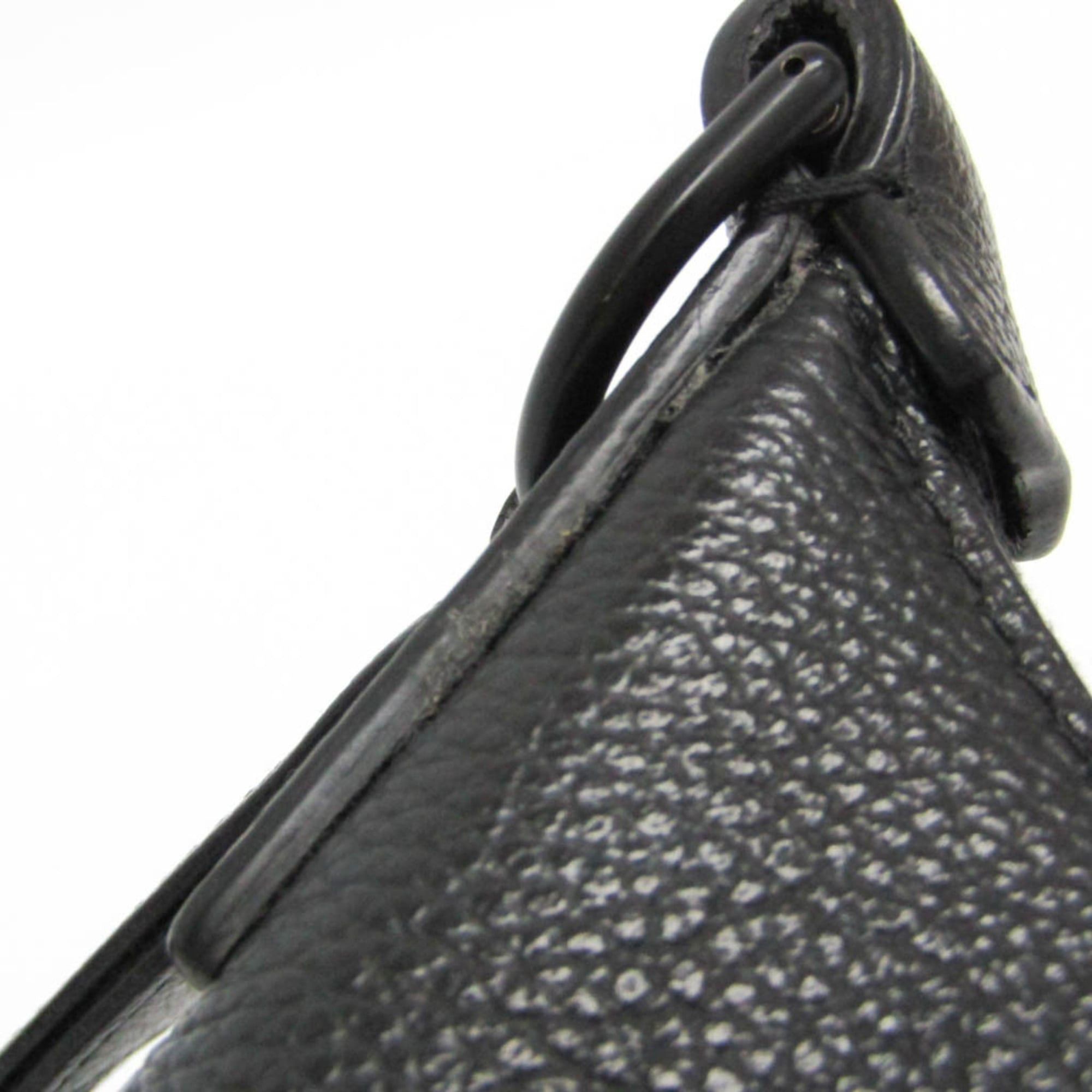 Balenciaga Balenciaga Hourglass Shoulder Bag 644722 Men,Women Leather Pouch,Shoulder Bag Black Size ONE SIZE - 10 Thumbnail