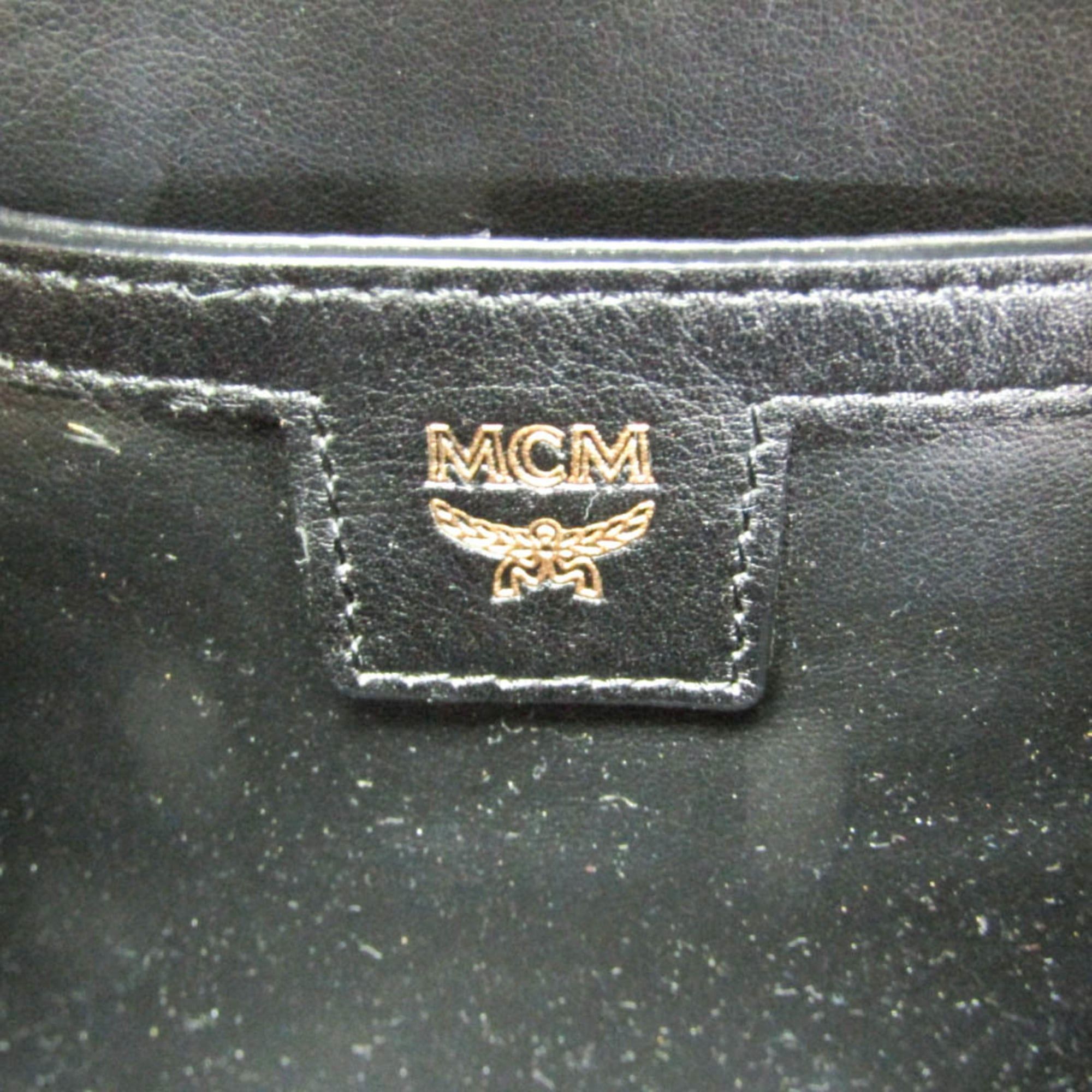 MCM MCM Visetos Mini MMK6SVE41C0001 Women's Coated Canvas Backpack Brown Size ONE SIZE - 18 Thumbnail