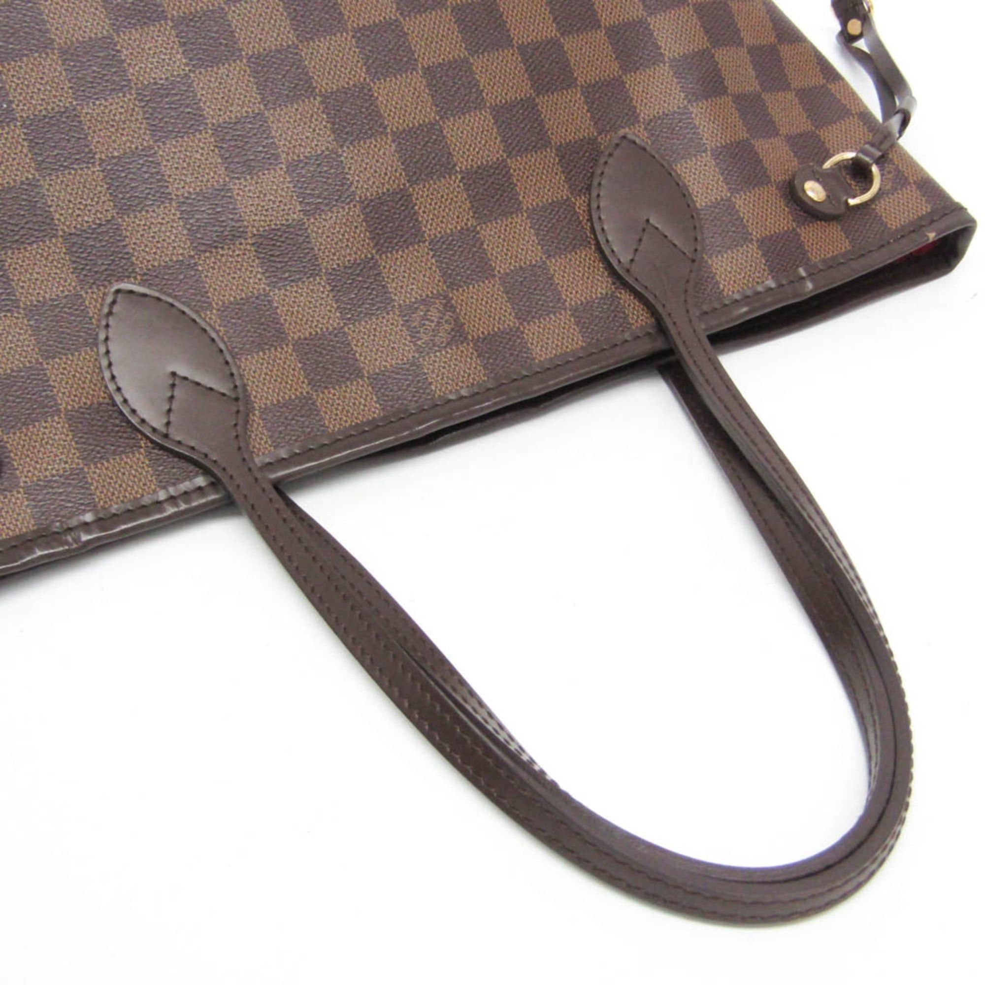 Louis Vuitton Louis Vuitton Damier Neverfull PM N51109 Women's Tote Bag Brown Size ONE SIZE - 9 Thumbnail