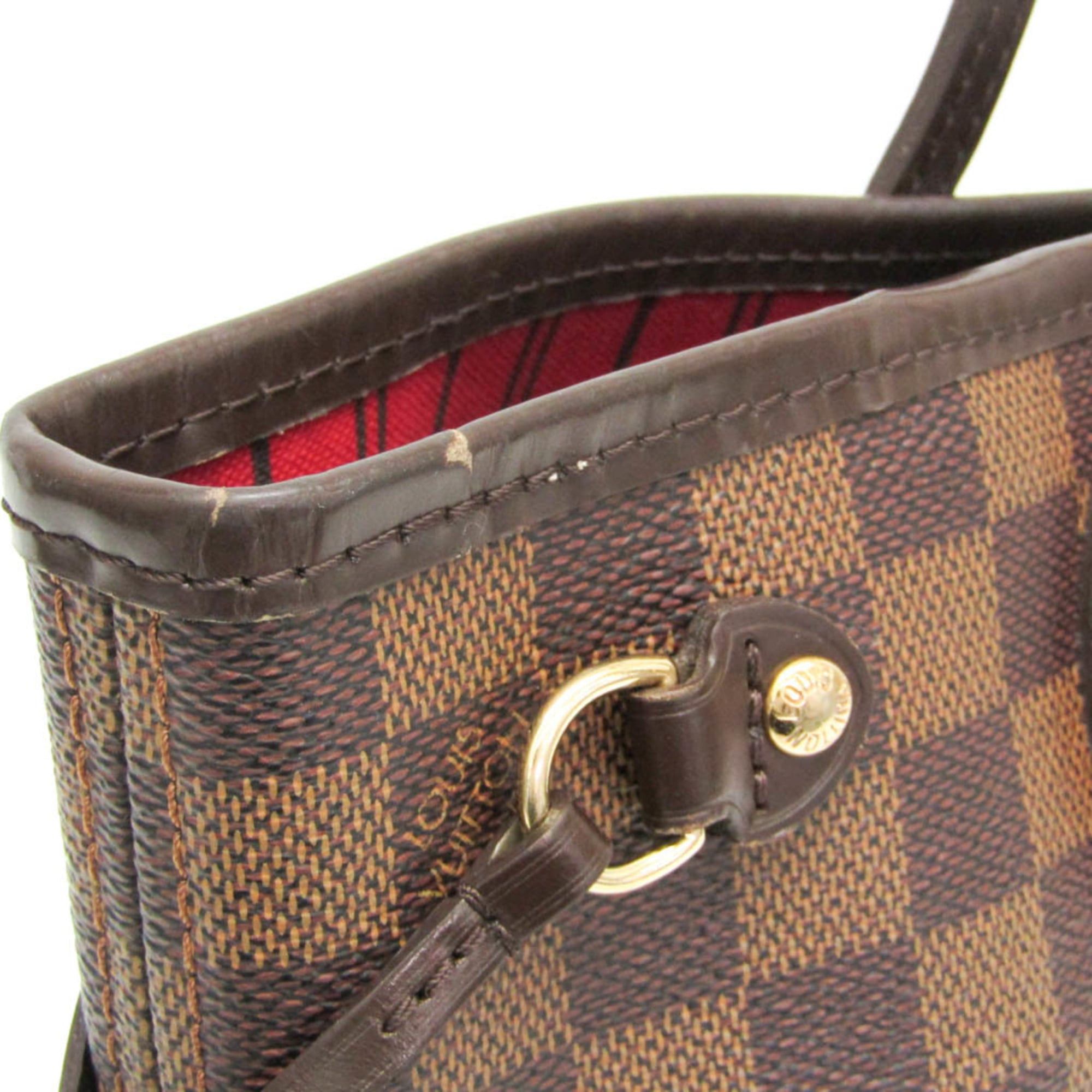 Louis Vuitton Louis Vuitton Damier Neverfull PM N51109 Women's Tote Bag Brown Size ONE SIZE - 6 Thumbnail