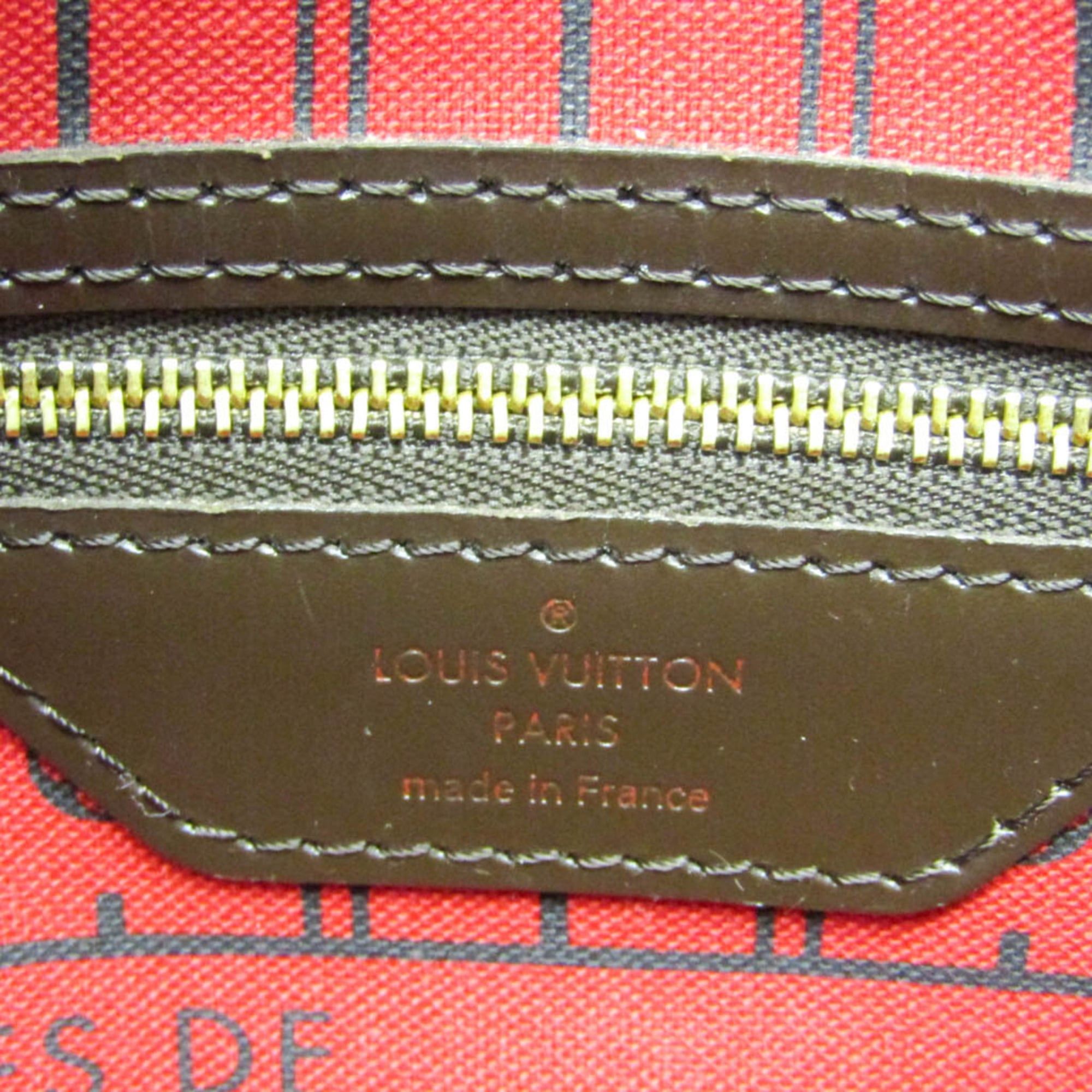 Louis Vuitton Louis Vuitton Damier Neverfull PM N51109 Women's Tote Bag Brown Size ONE SIZE - 12 Thumbnail
