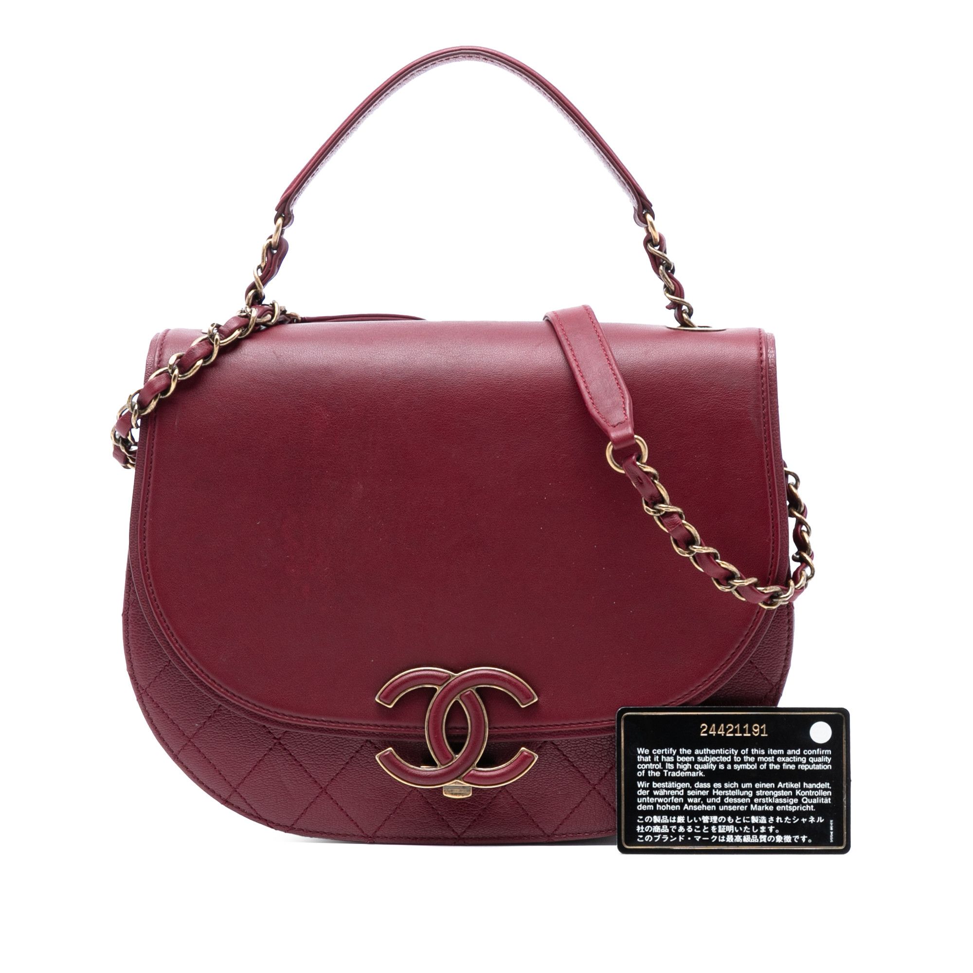 Chanel Chanel Medium Calfskin Coco Curve Flap Size ONE SIZE - 8 Thumbnail