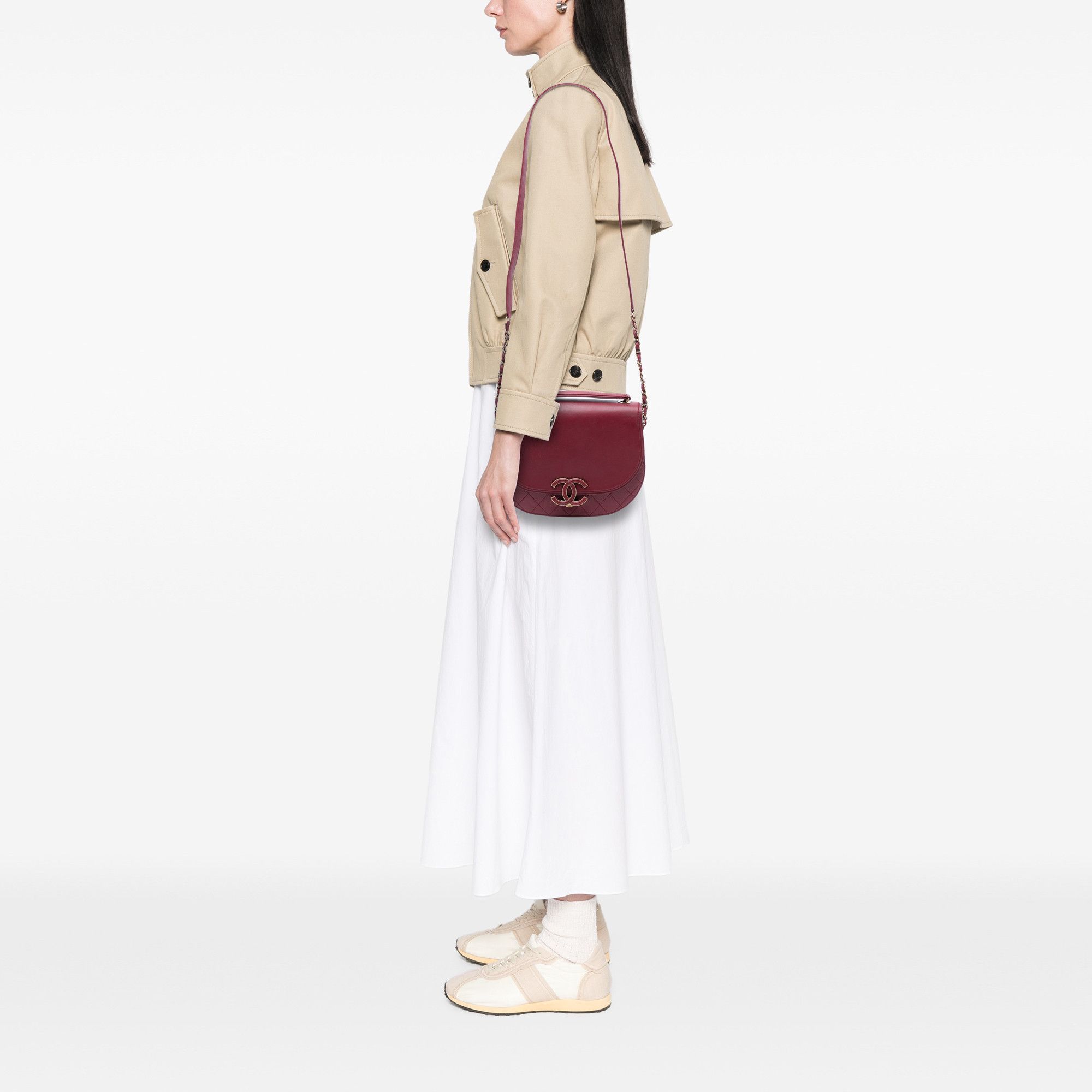 Chanel Chanel Medium Calfskin Coco Curve Flap Size ONE SIZE - 7 Thumbnail