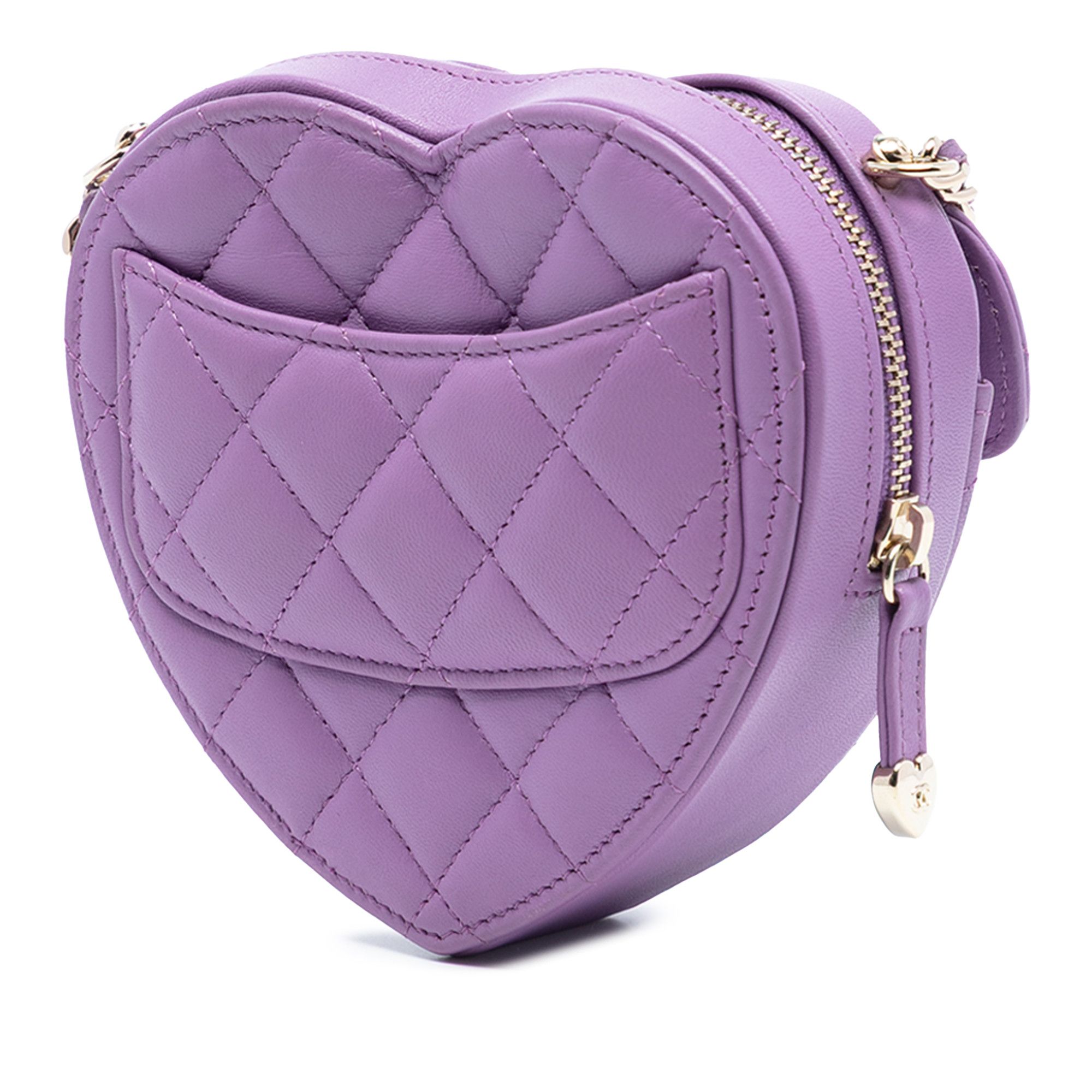 Chanel Chanel Mini Lambskin CC in Love Heart Crossbody Size ONE SIZE - 2 Thumbnail