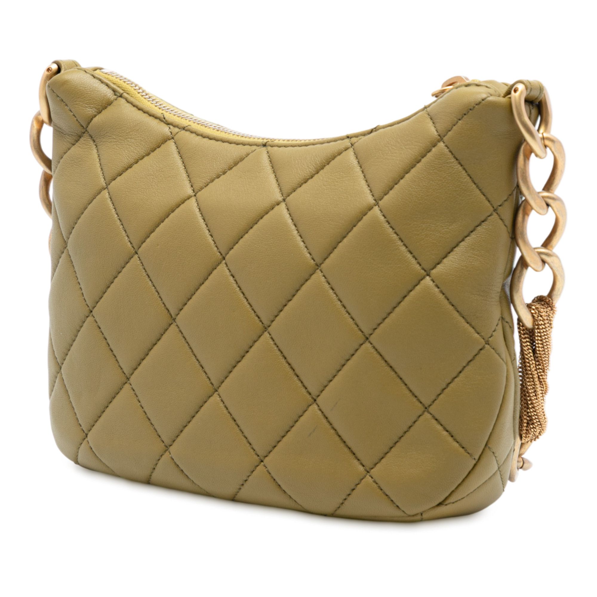 Chanel Chanel Paris Dakar Quilted Lambskin Mixed Chain Hobo Size ONE SIZE - 2 Thumbnail