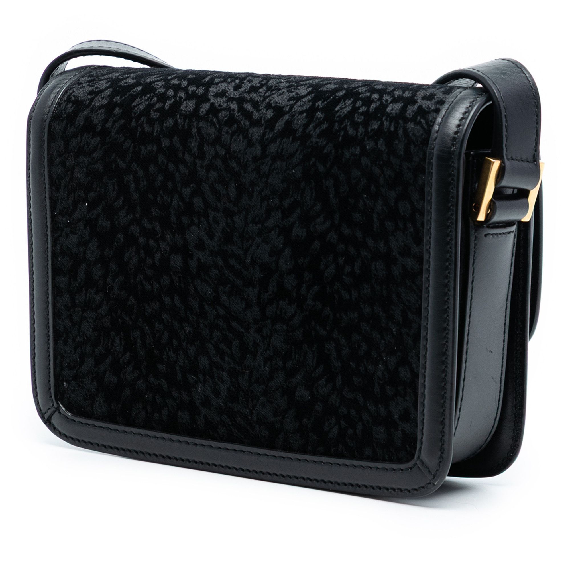 Yves Saint Laurent Yves Saint Laurent Small Velvet Solferino Satchel In Box Size ONE SIZE - 2 Thumbnail