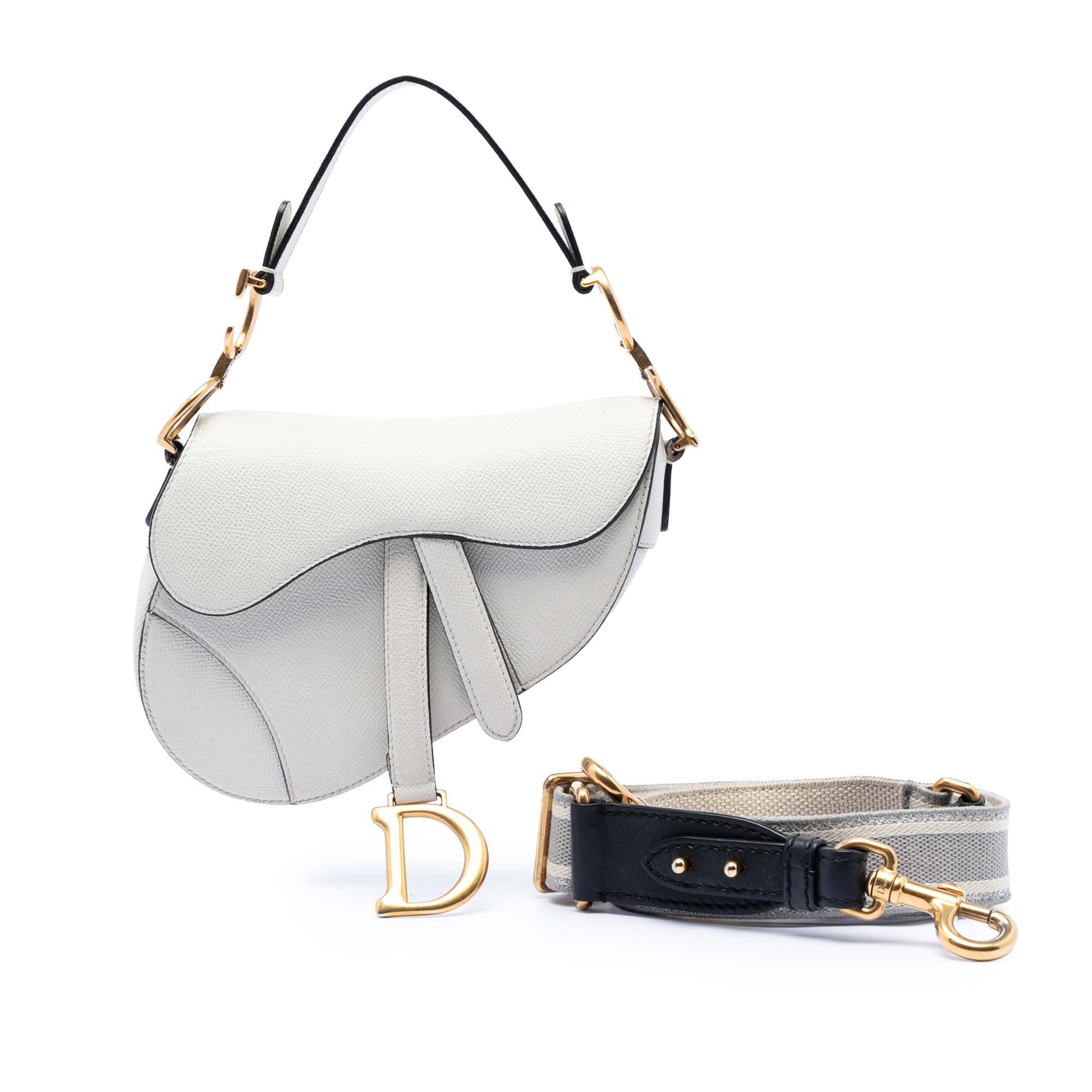 Dior Dior Mini Grained Calfskin Saddle Bag Size ONE SIZE - 8 Thumbnail