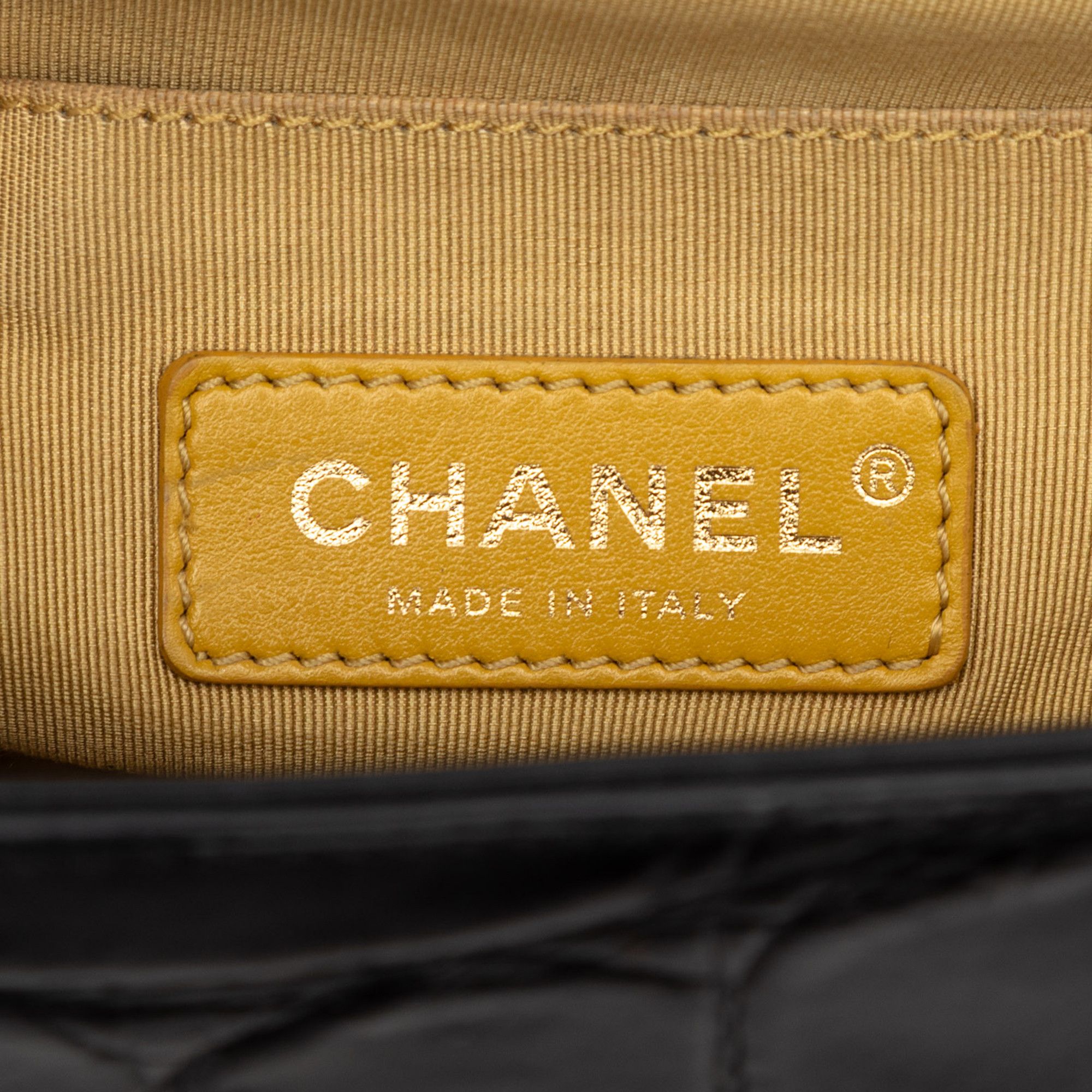 Chanel Chanel Medium Croc Embossed Leather Graffiti Cocodile Boy Flap Size ONE SIZE - 5 Thumbnail