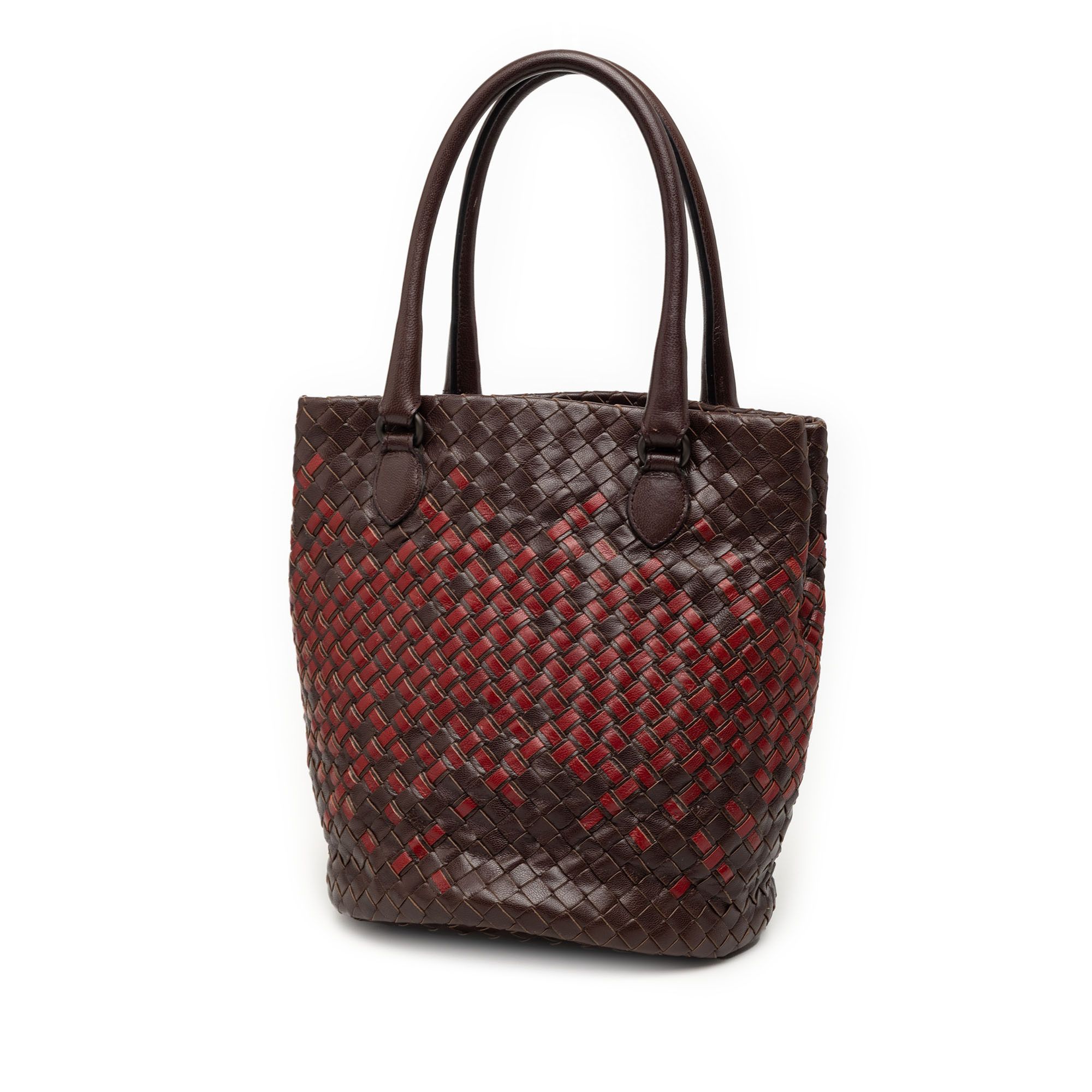 Bottega Veneta Bottega Veneta Bicolor Nappa Intrecciato Bucket Bag Size ONE SIZE - 2 Thumbnail