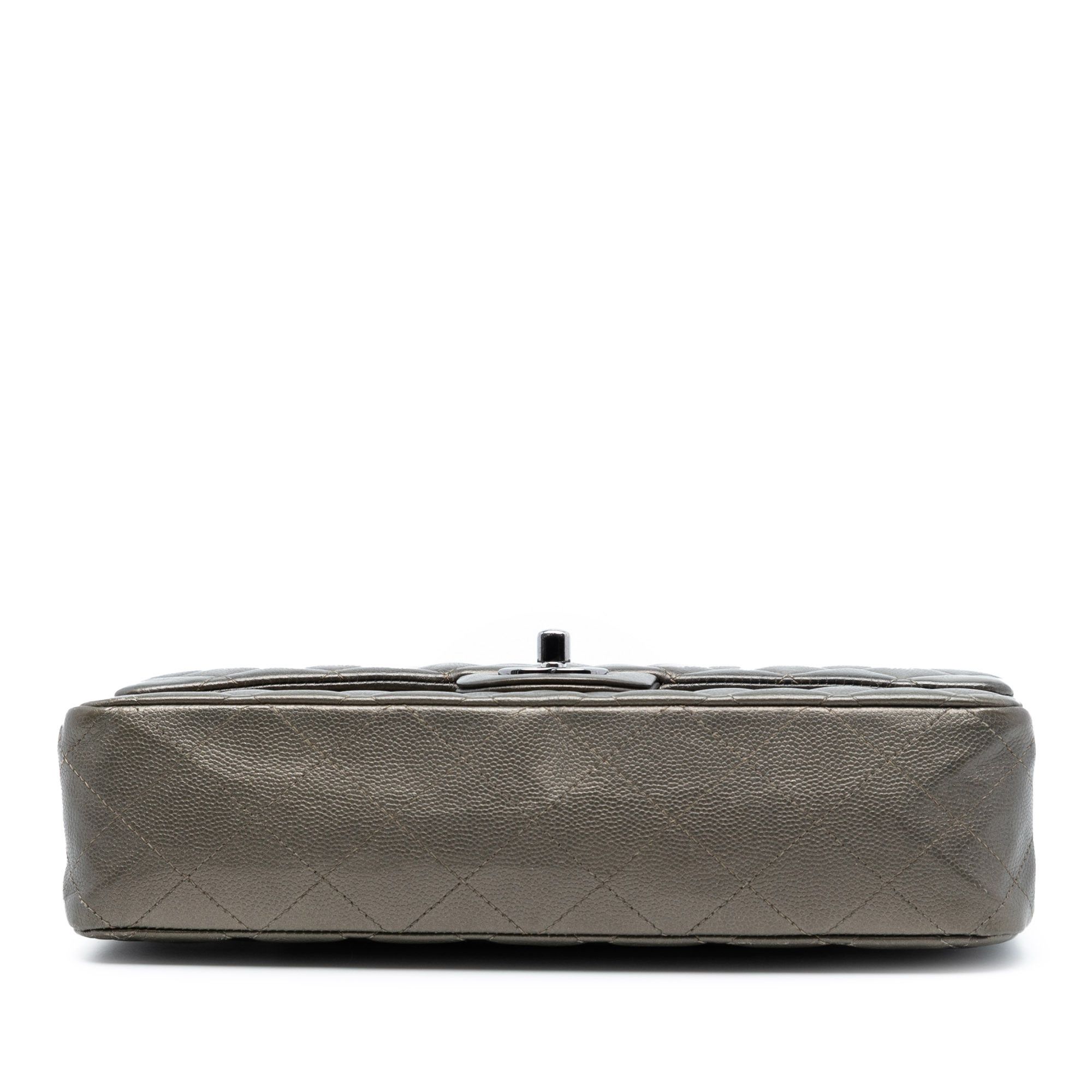 Chanel Chanel Medium Classic Metallic Caviar Double Flap Size ONE SIZE - 3 Thumbnail
