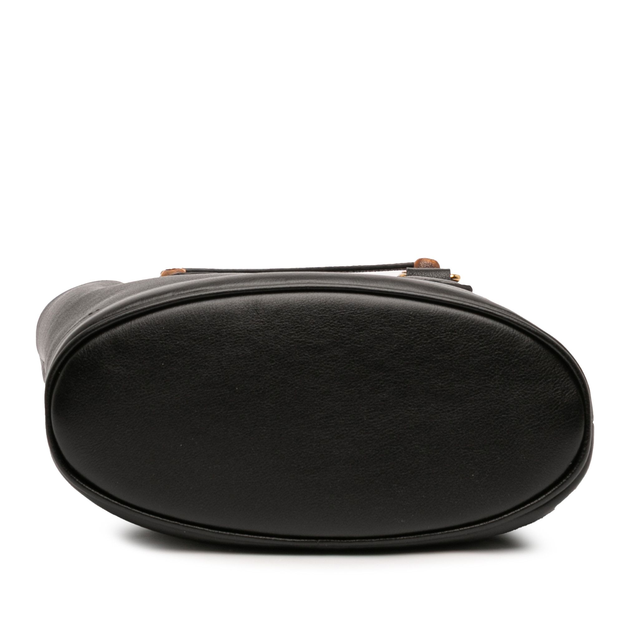 Gucci Gucci Small Calfskin Bamboo Diana Convertible Bucket Bag Size ONE SIZE - 3 Thumbnail