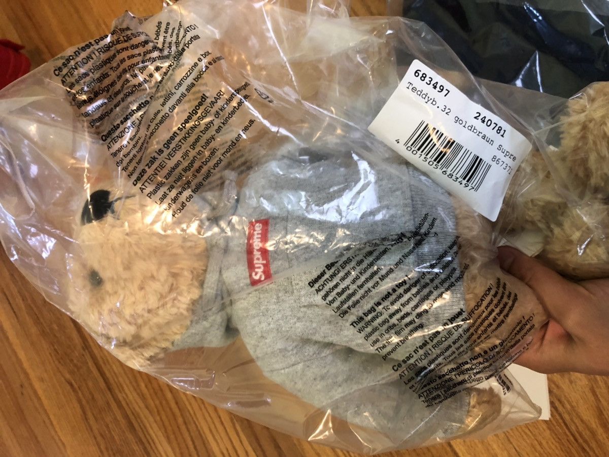 Supreme x Steiff Teddy Bear Accessories